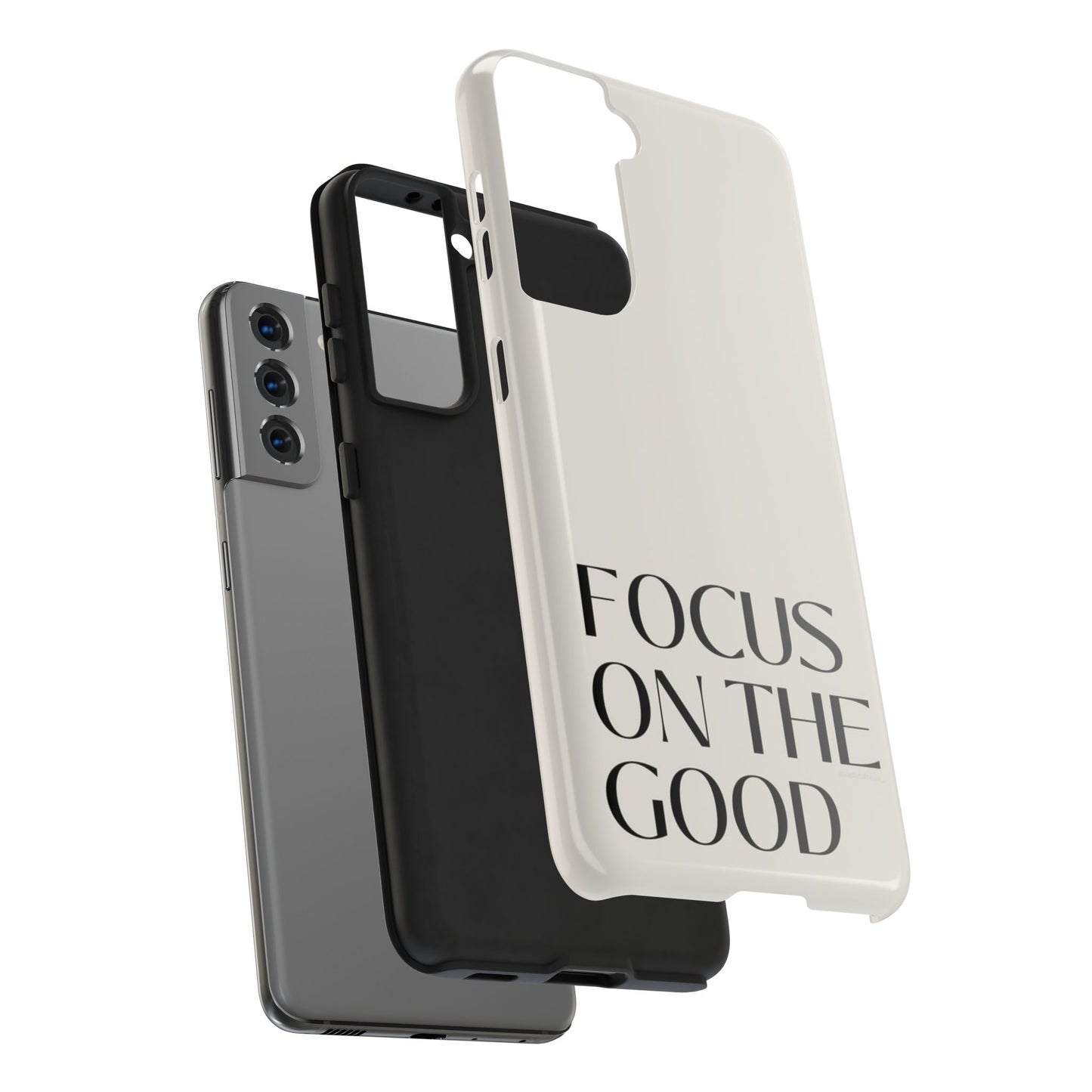 Focus on the Good Affirmation Phone Case