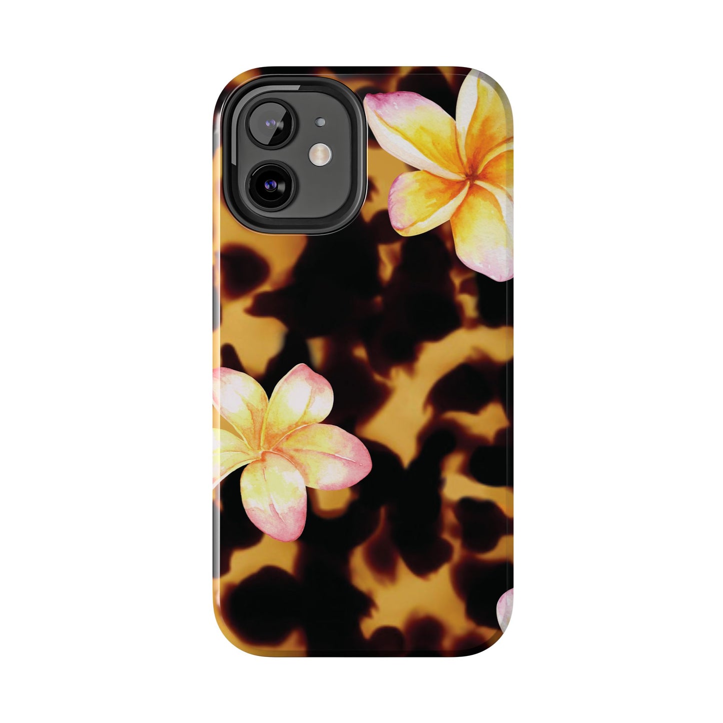 Tortoise Shell Flower Phone Case