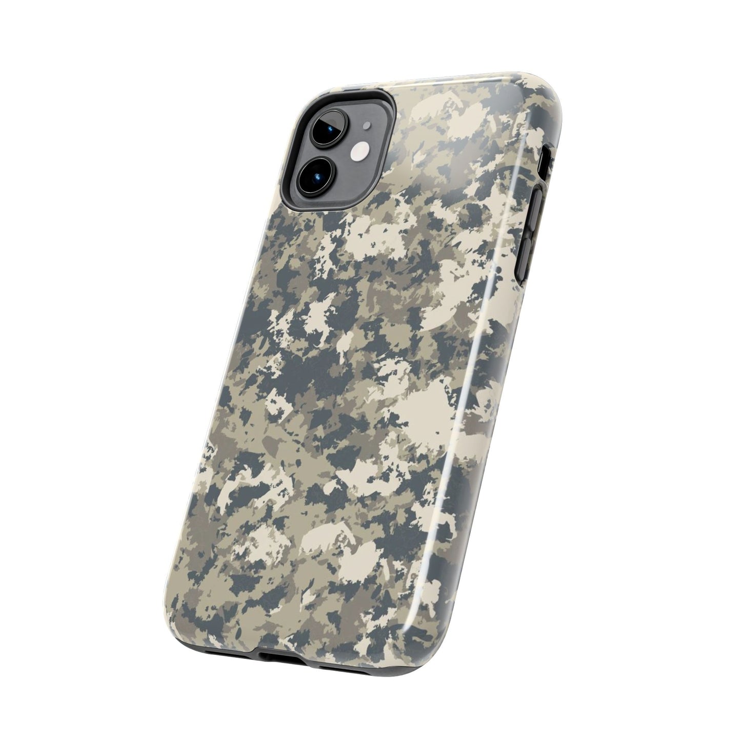 Army Print Phone Case, Camouflage, Combat, Hunting, Glossy Phone Case, Camo Phone Case, Camo Print