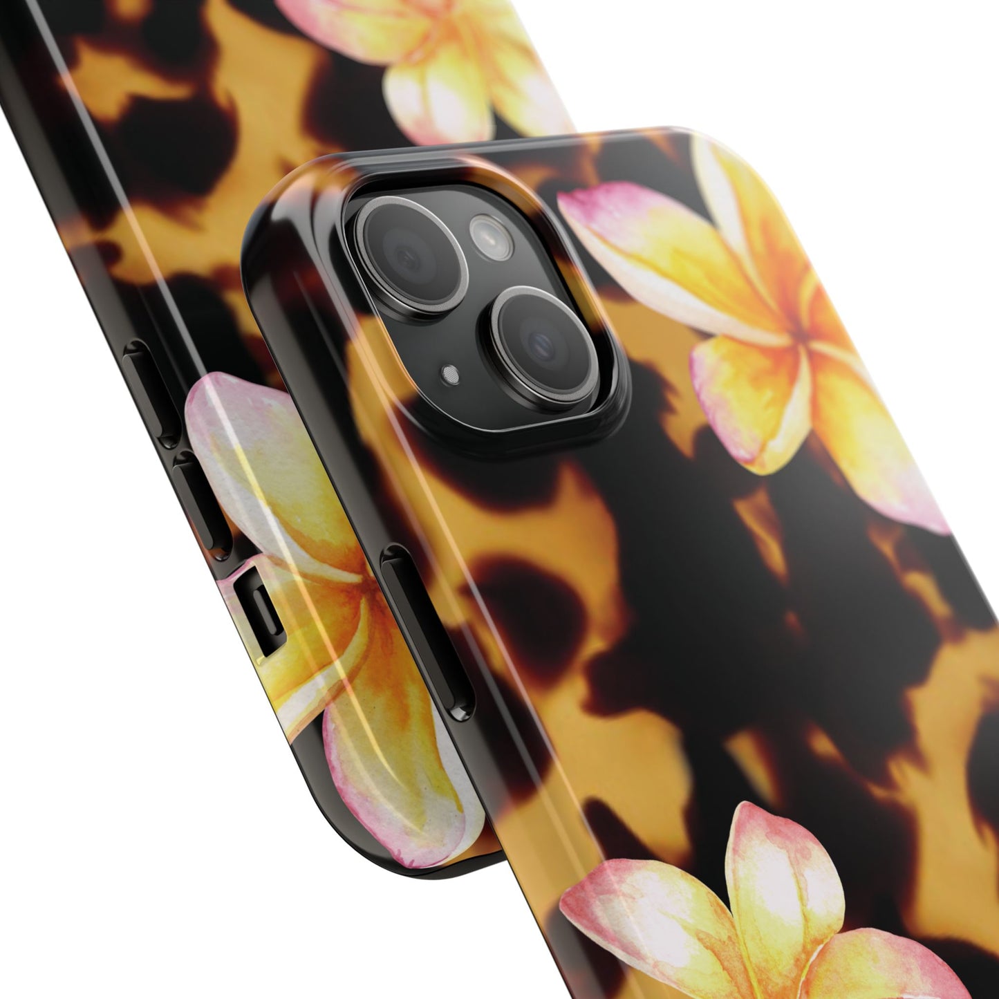 Tortoise Shell Flower Phone Case