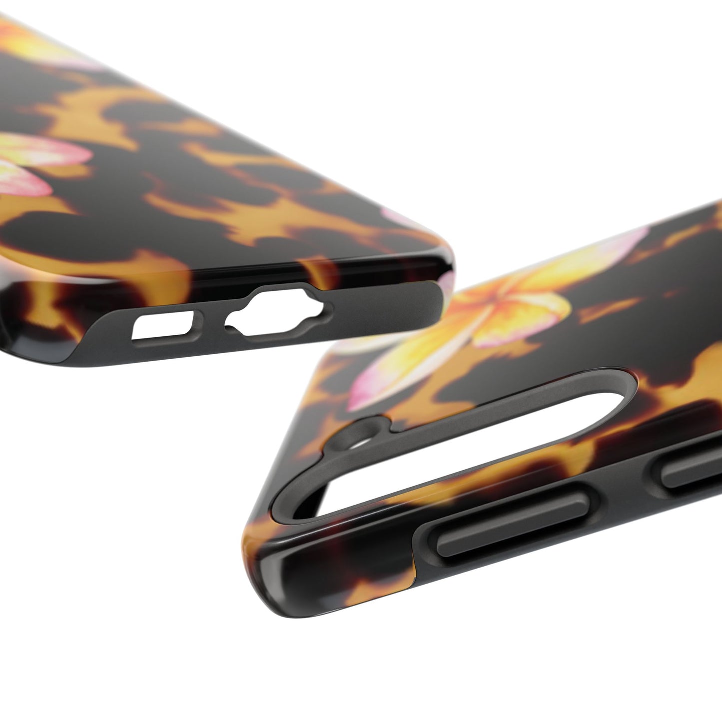 Tortoise Shell Flower Phone Case