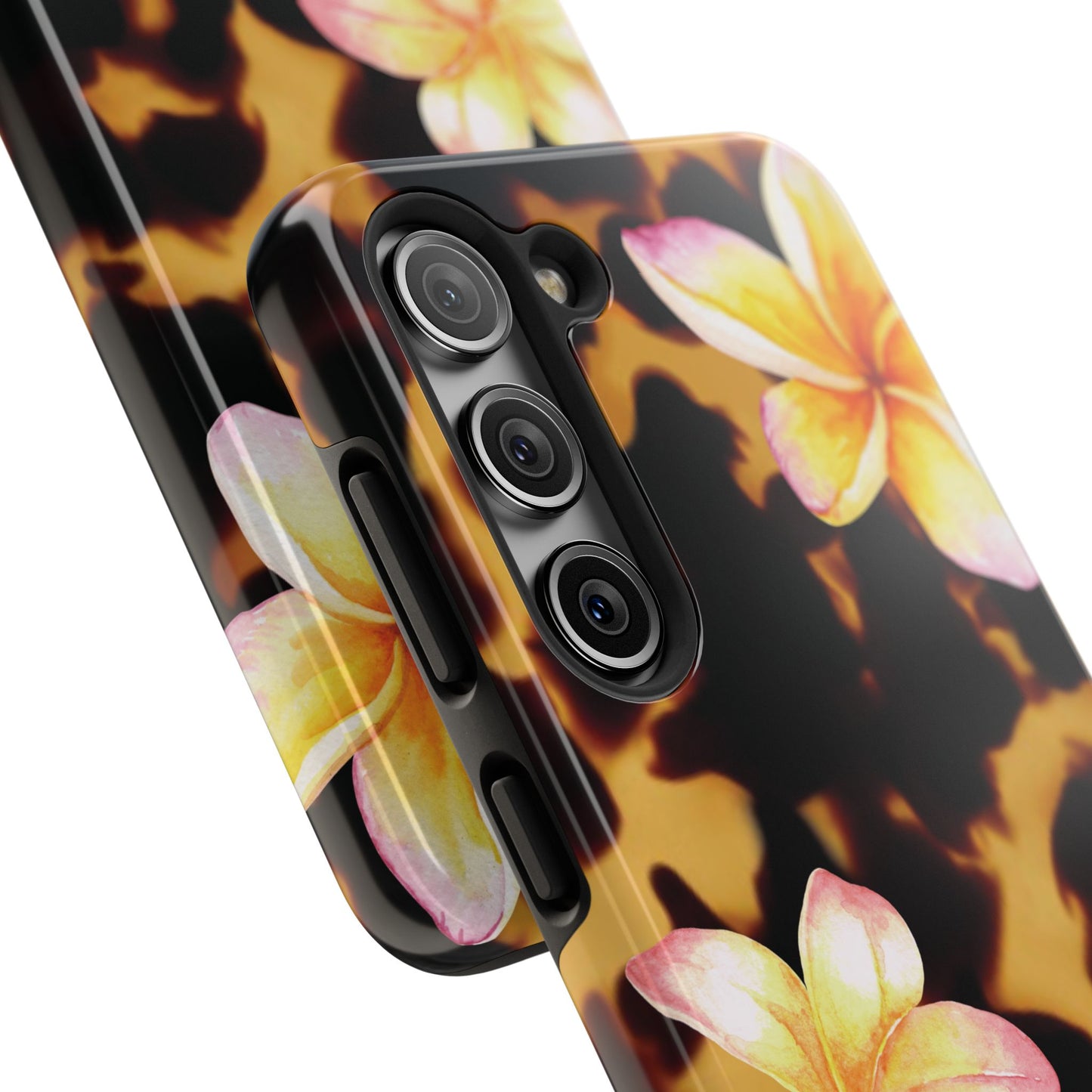 Tortoise Shell Flower Phone Case