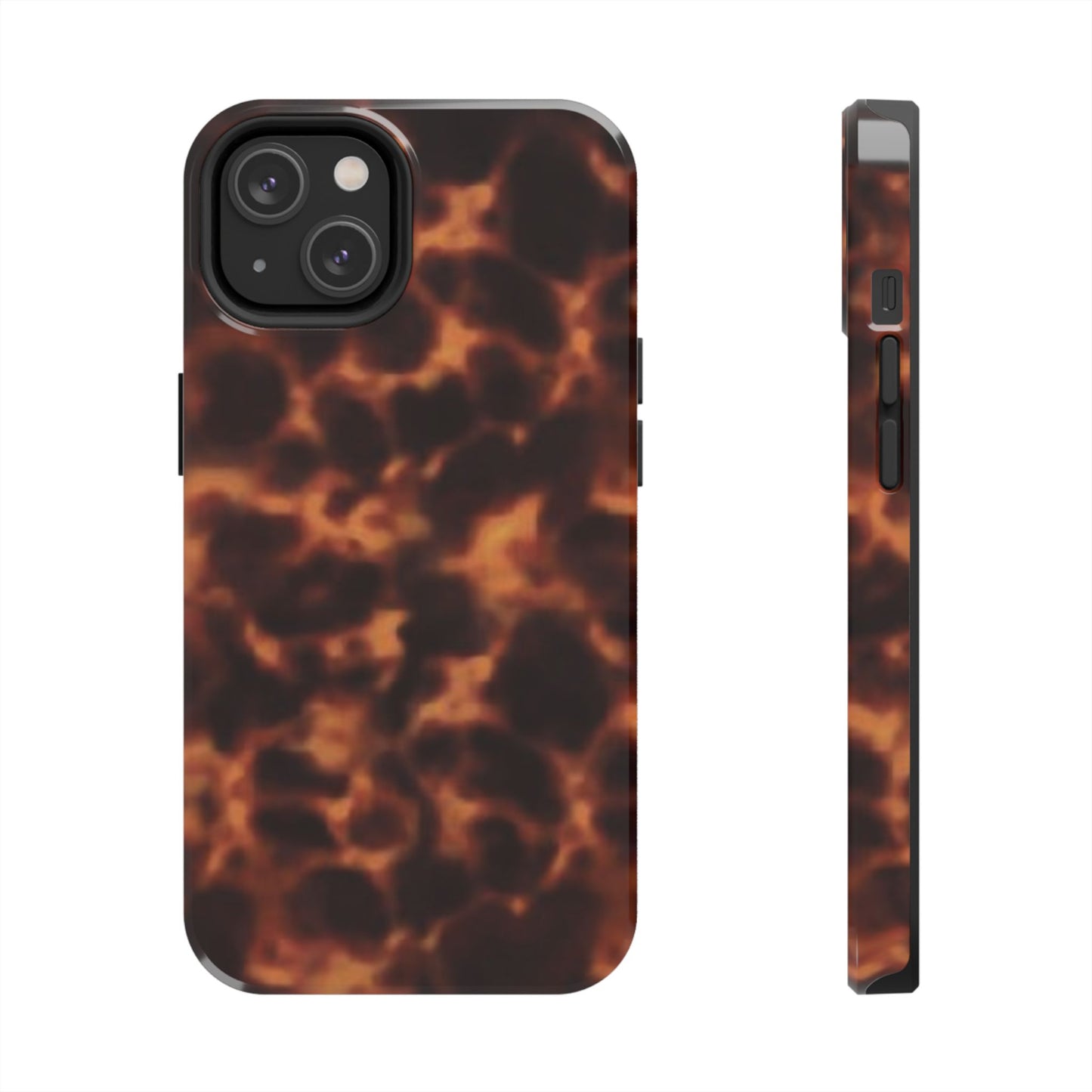 Tortoise Shell Glossy Phone Case,  Cool Girl Aesthetic