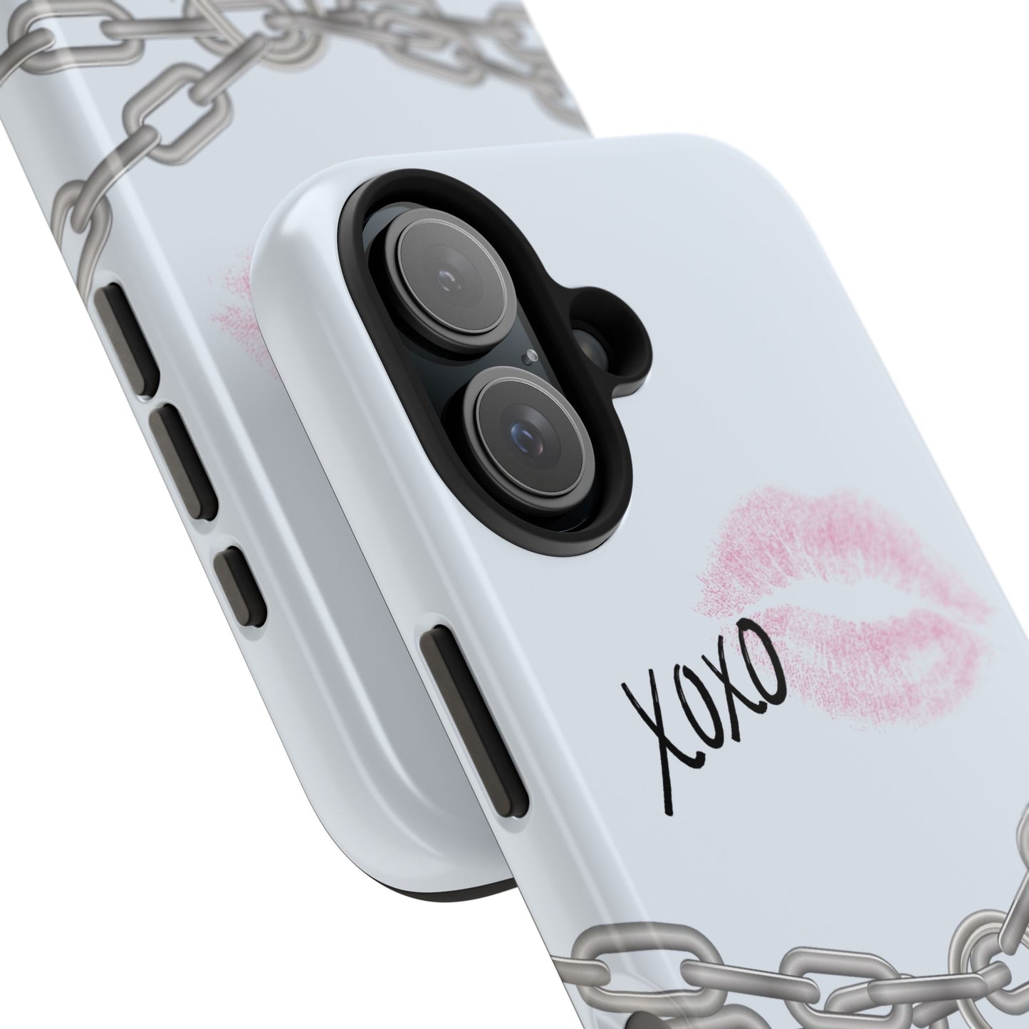 XOXO Love Lock Phone Case - Aesthetic Y2K Girly Style