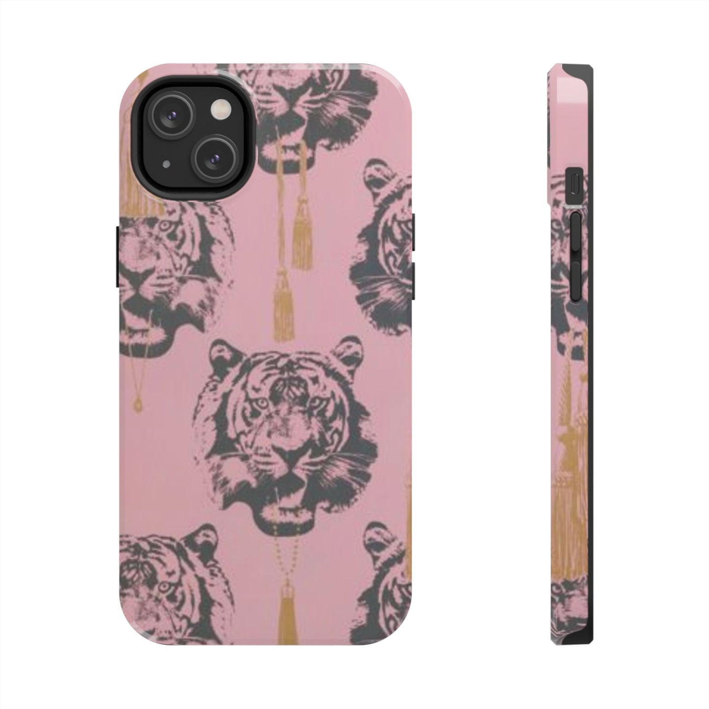 Pink Tiger Print Fashion Phone Case