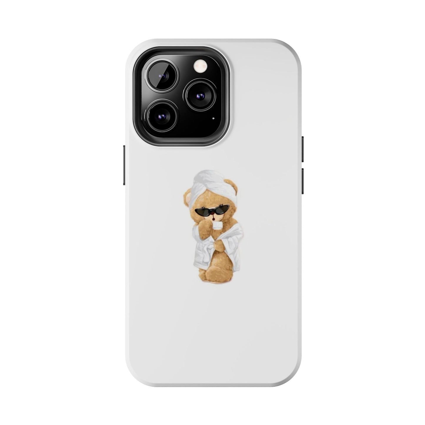 Girly Spa Teddy Bear Phone Case