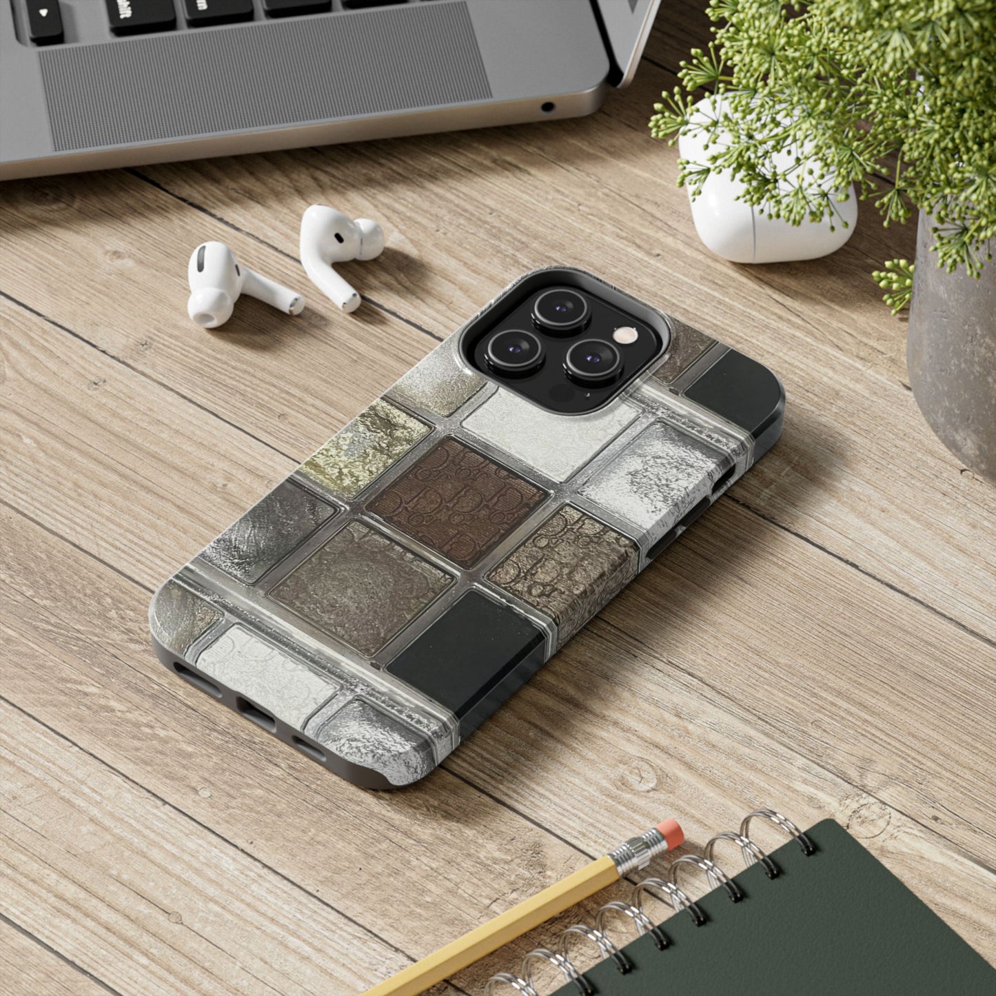 Eye Shadow Pallet Print Phone Case