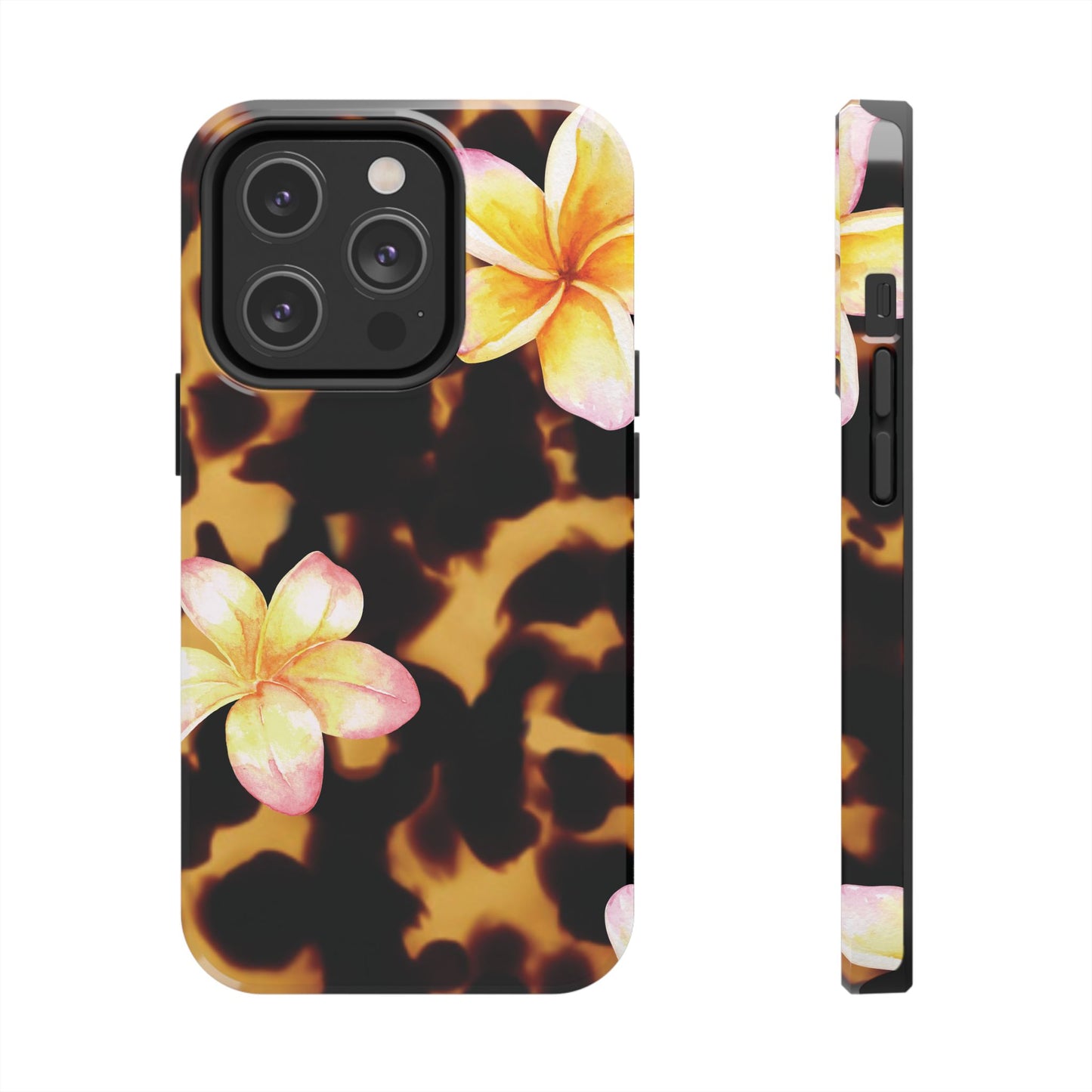 Tortoise Shell Flower Phone Case