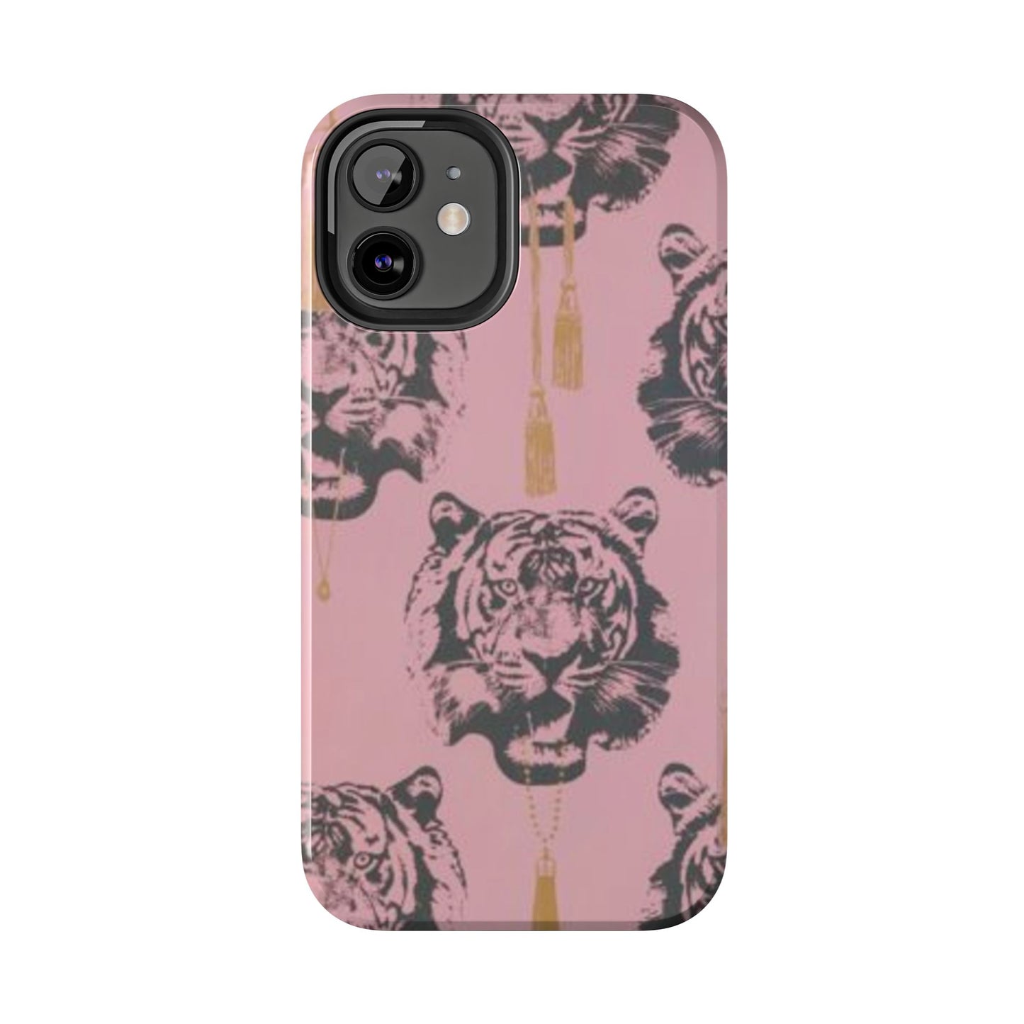 Pink Tiger Print Fashion Phone Case