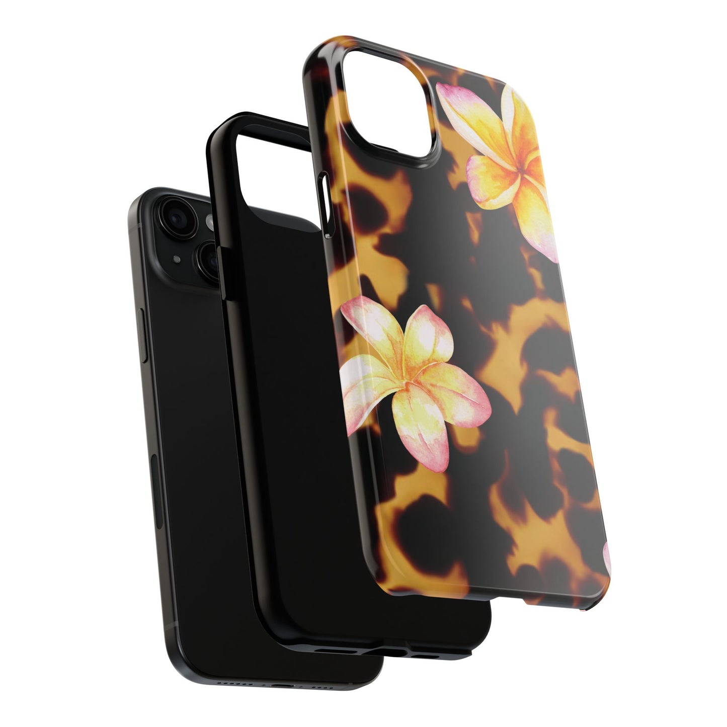 Tortoise Shell Flower Phone Case