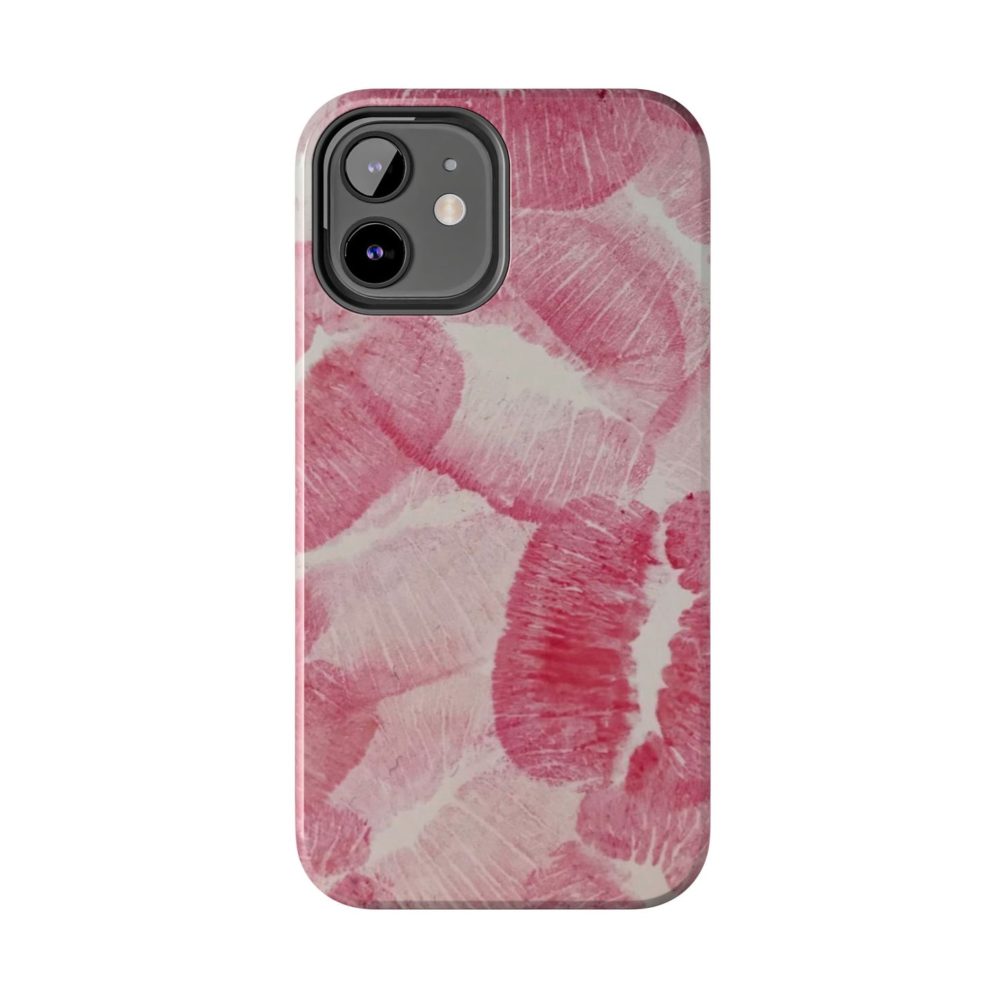 Pink Kiss Lipstick Fashion Aesthetic Glossy Phone Case