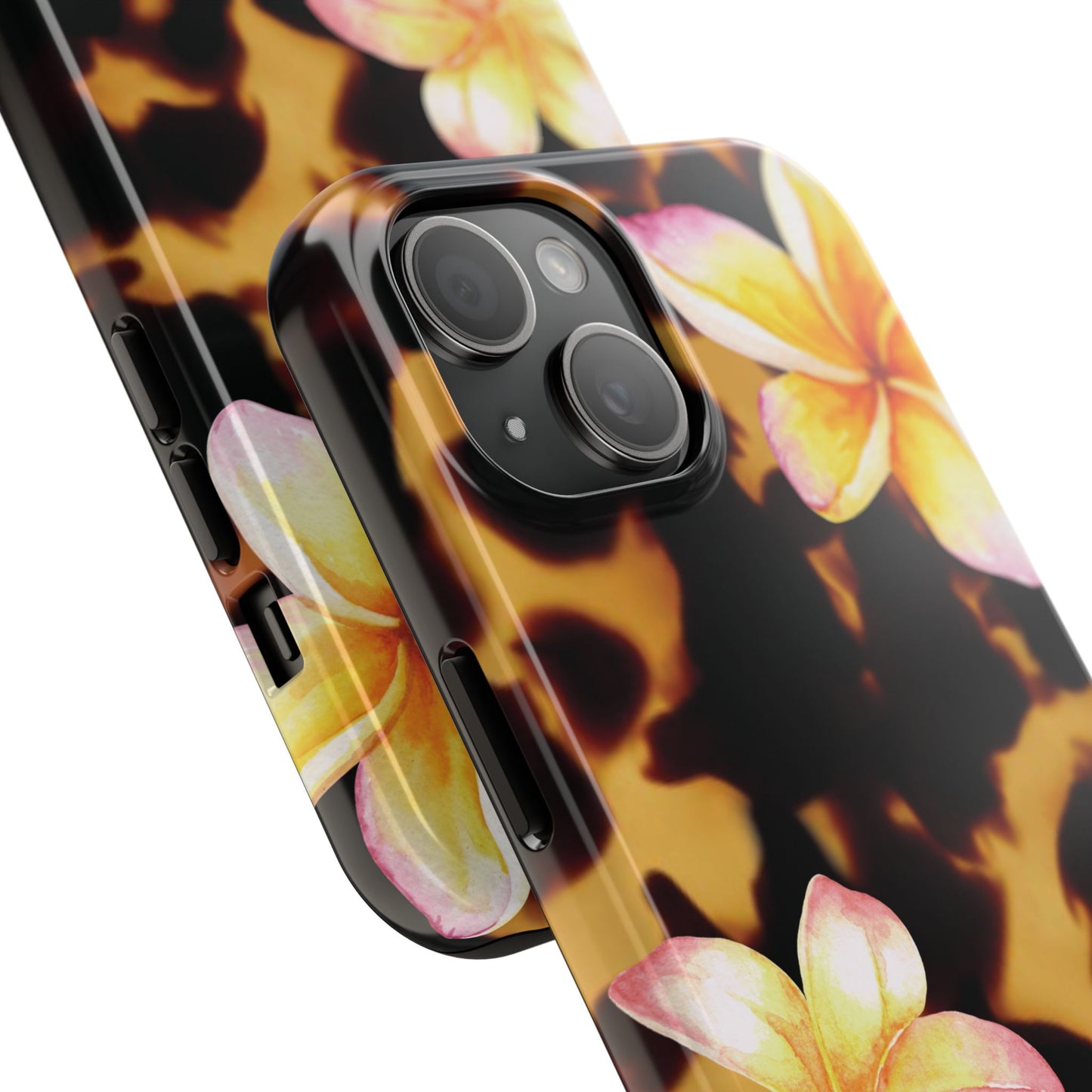 Tortoise Shell Flower Phone Case