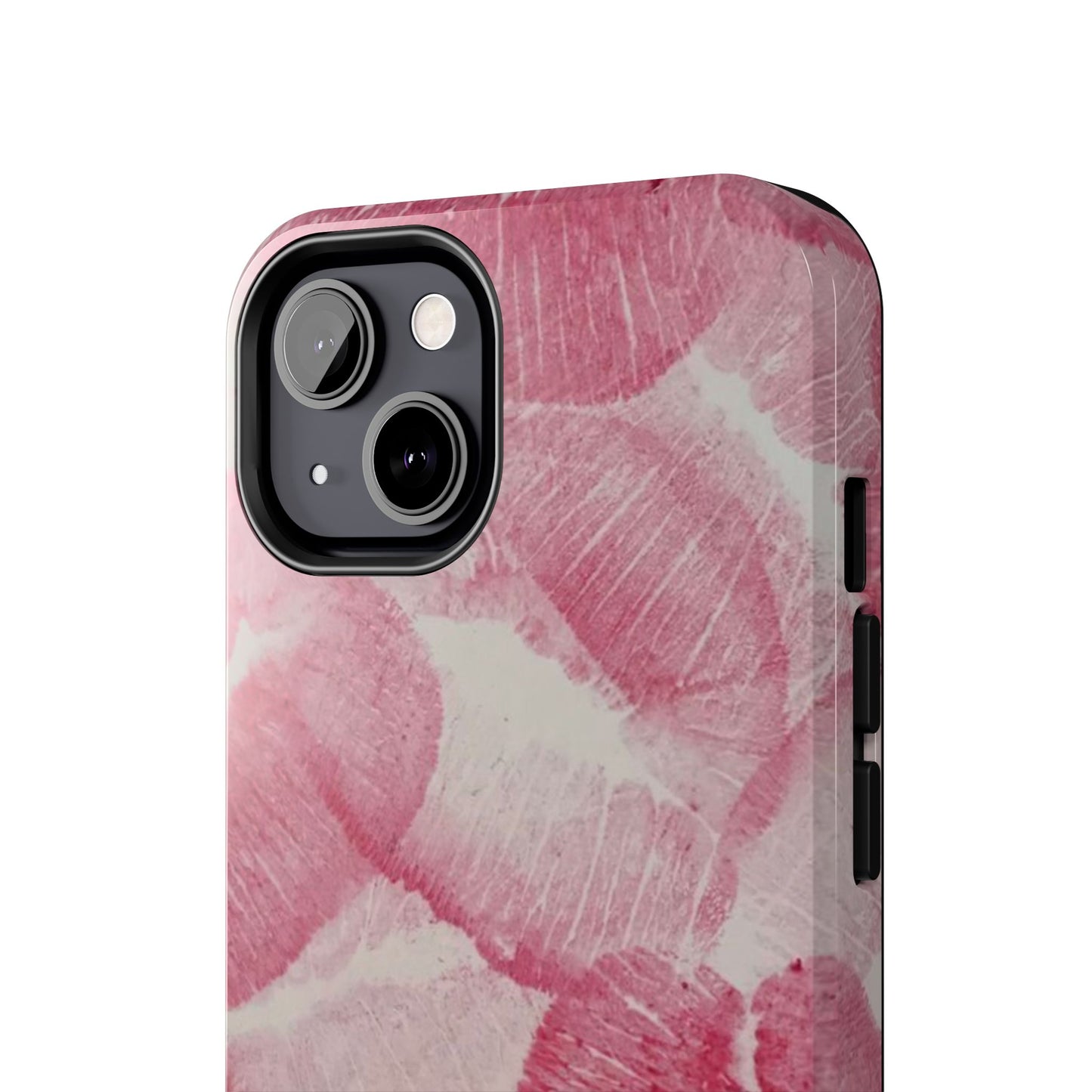 Pink Kiss Lipstick Fashion Aesthetic Glossy Phone Case