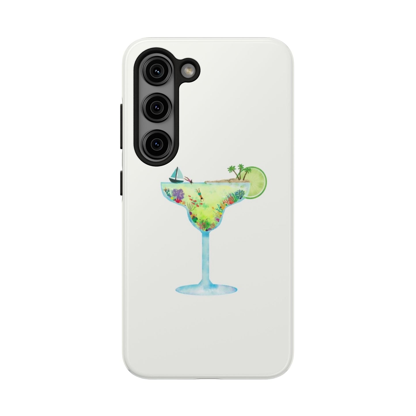 Glossy Phone Case, Summer Phone Case, Cute, Glossy Phone Case, Coastal Summer