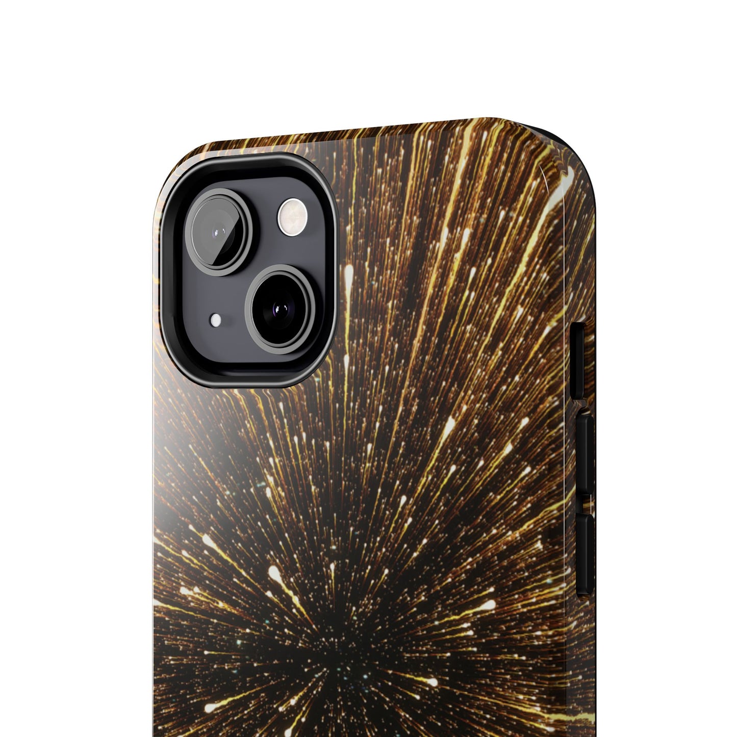 Star Burst Gold Galaxy Phone Case