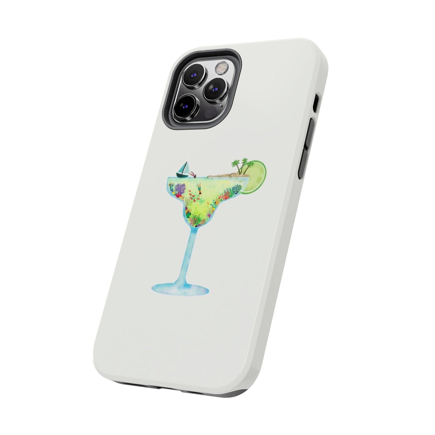 Glossy Phone Case, Summer Phone Case, Cute, Glossy Phone Case, Coastal Summer