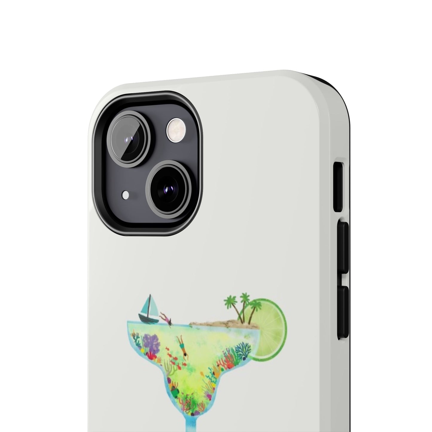 Glossy Phone Case, Summer Phone Case, Cute, Glossy Phone Case, Coastal Summer