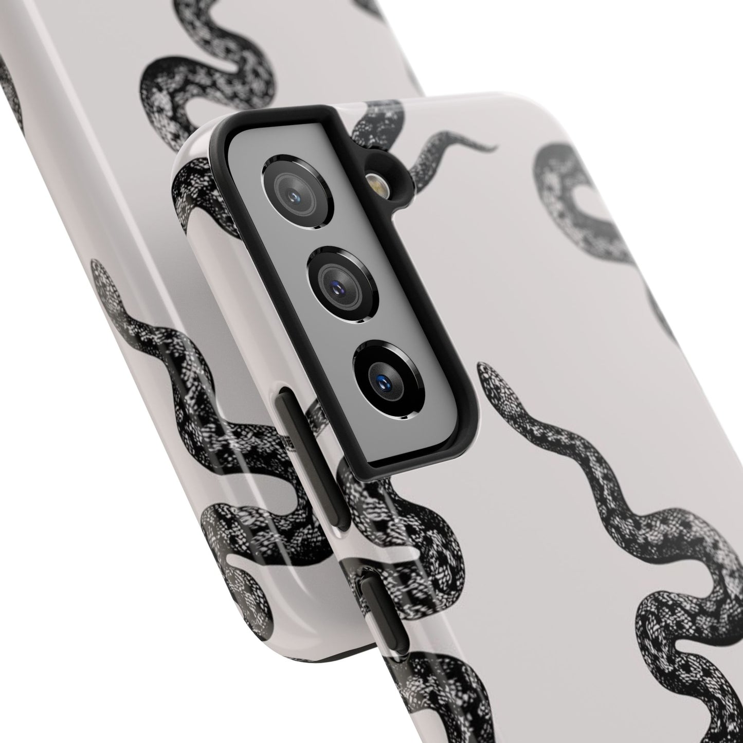 Snake Print Aesthetic Glossy Phone Case