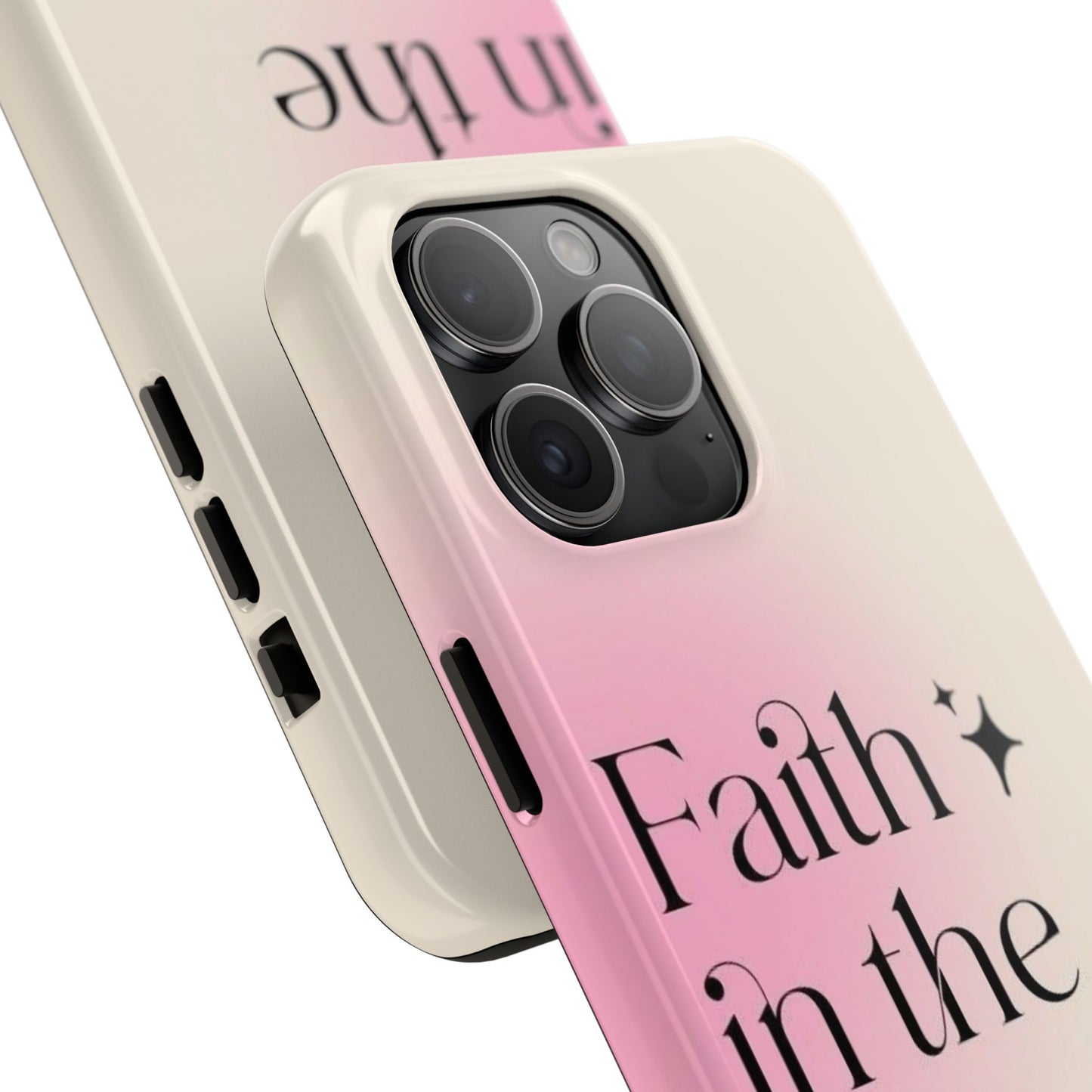 Faith in the Future Affirmation Phone Case