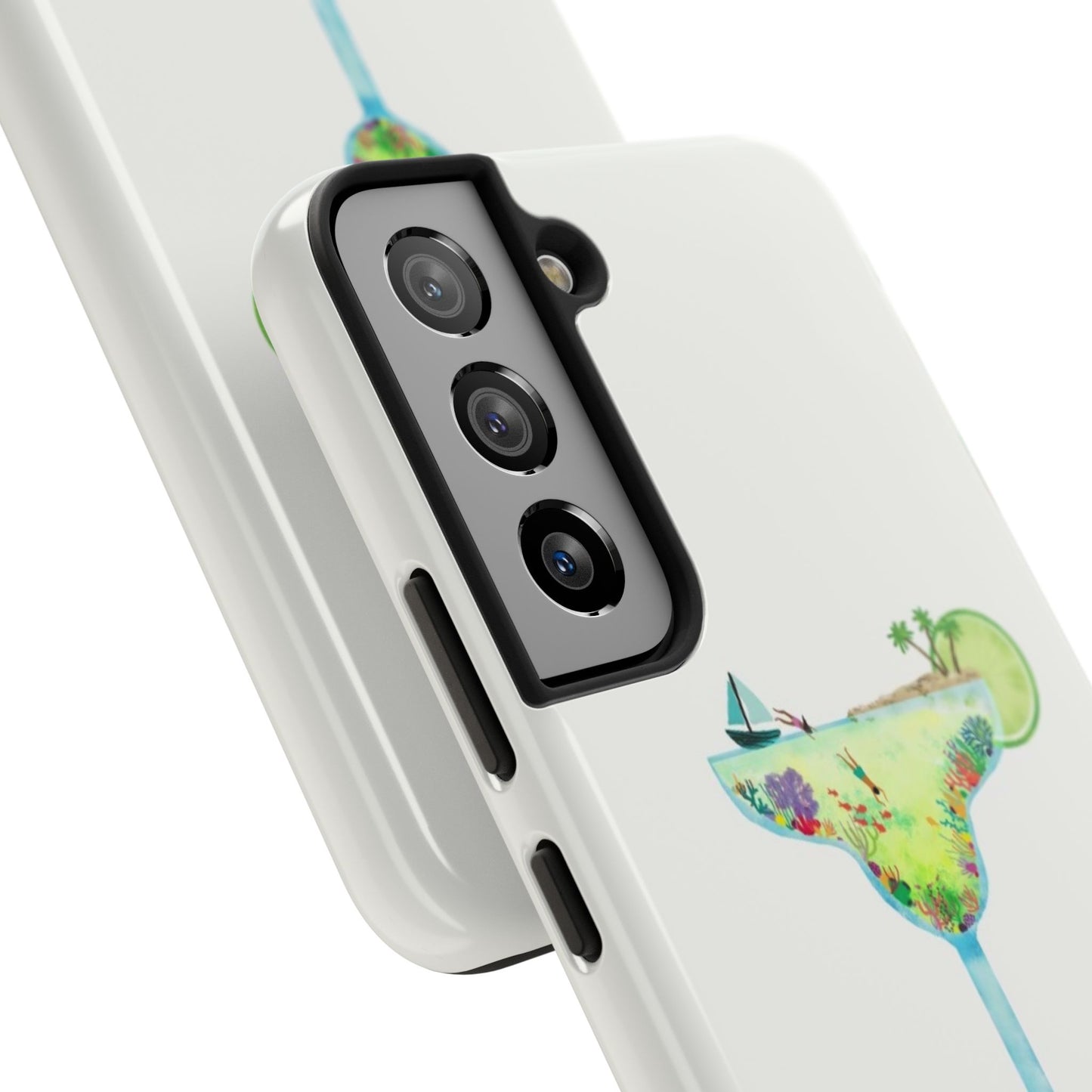 Glossy Phone Case, Summer Phone Case, Cute, Glossy Phone Case, Coastal Summer