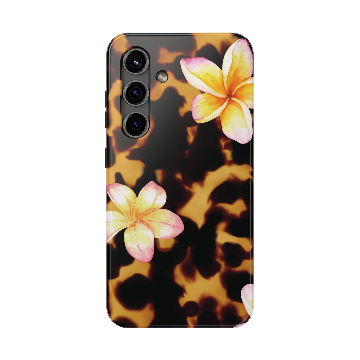 Tortoise Shell Flower Phone Case