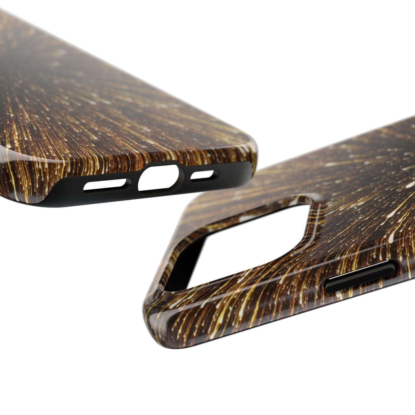 Star Burst Gold Galaxy Phone Case