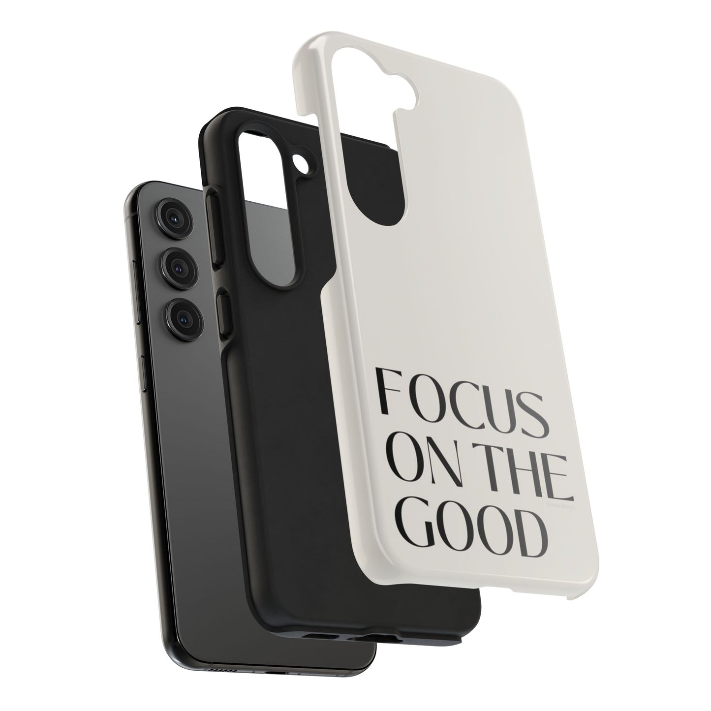 Focus on the Good Affirmation Phone Case