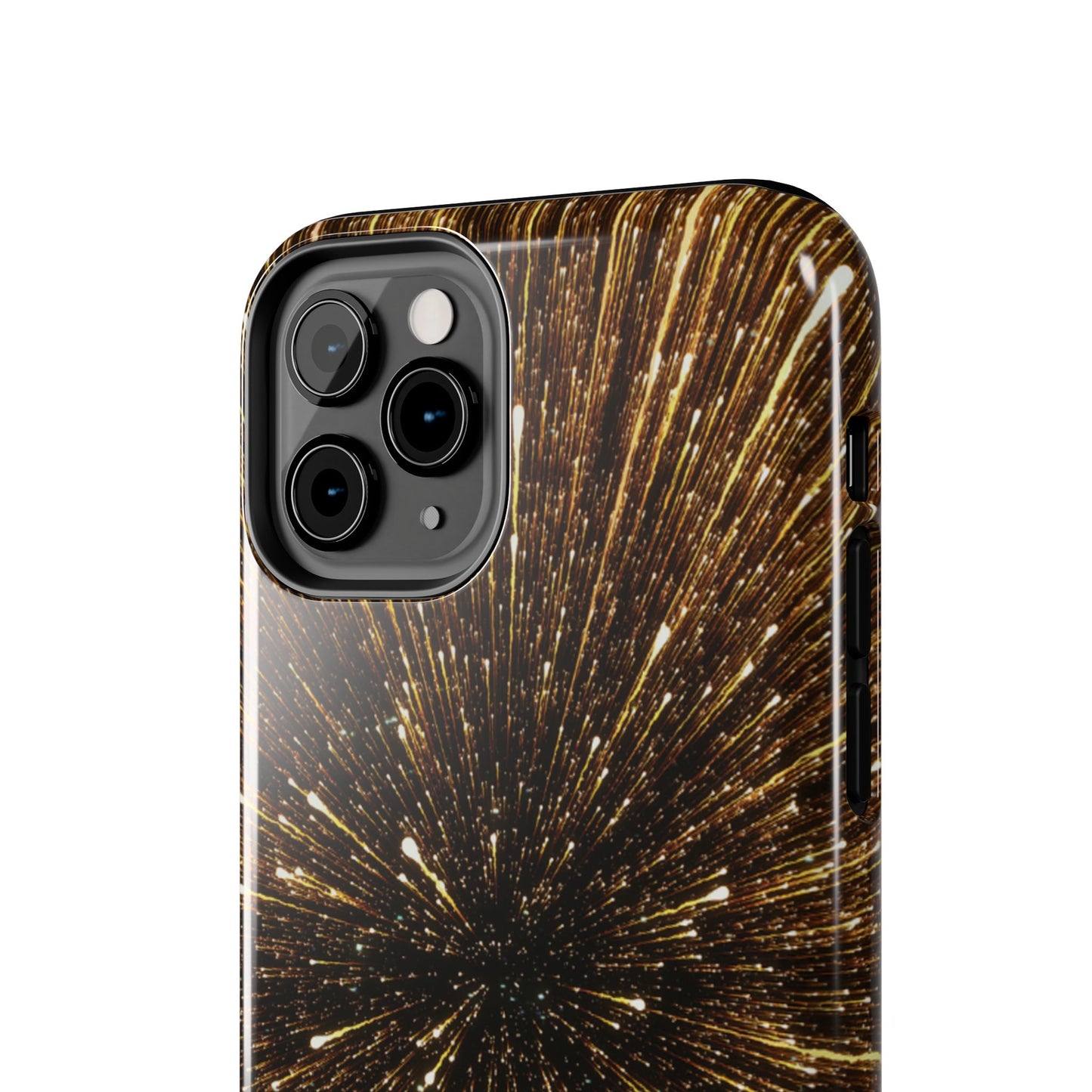 Star Burst Gold Galaxy Phone Case