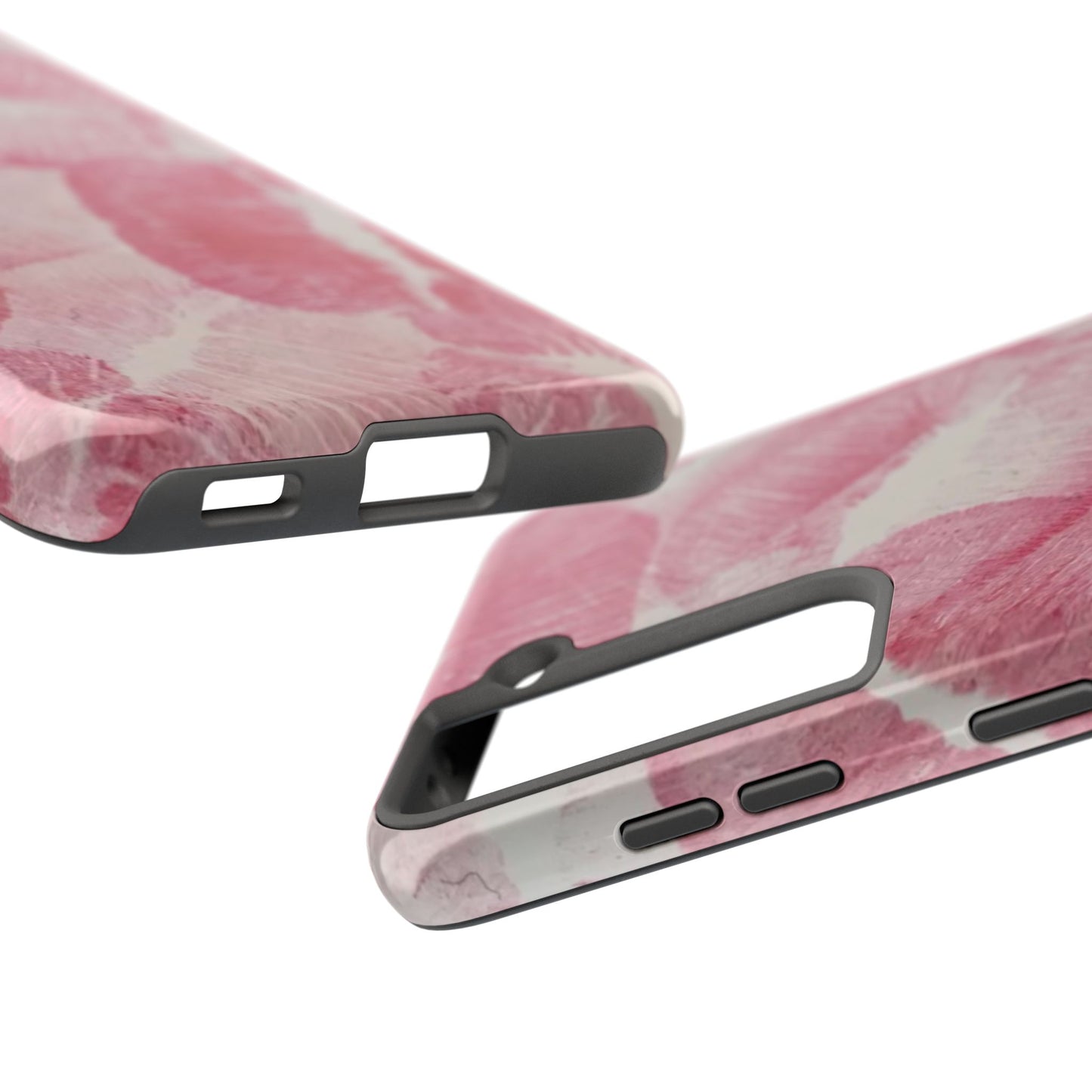 Pink Kiss Lipstick Fashion Aesthetic Glossy Phone Case