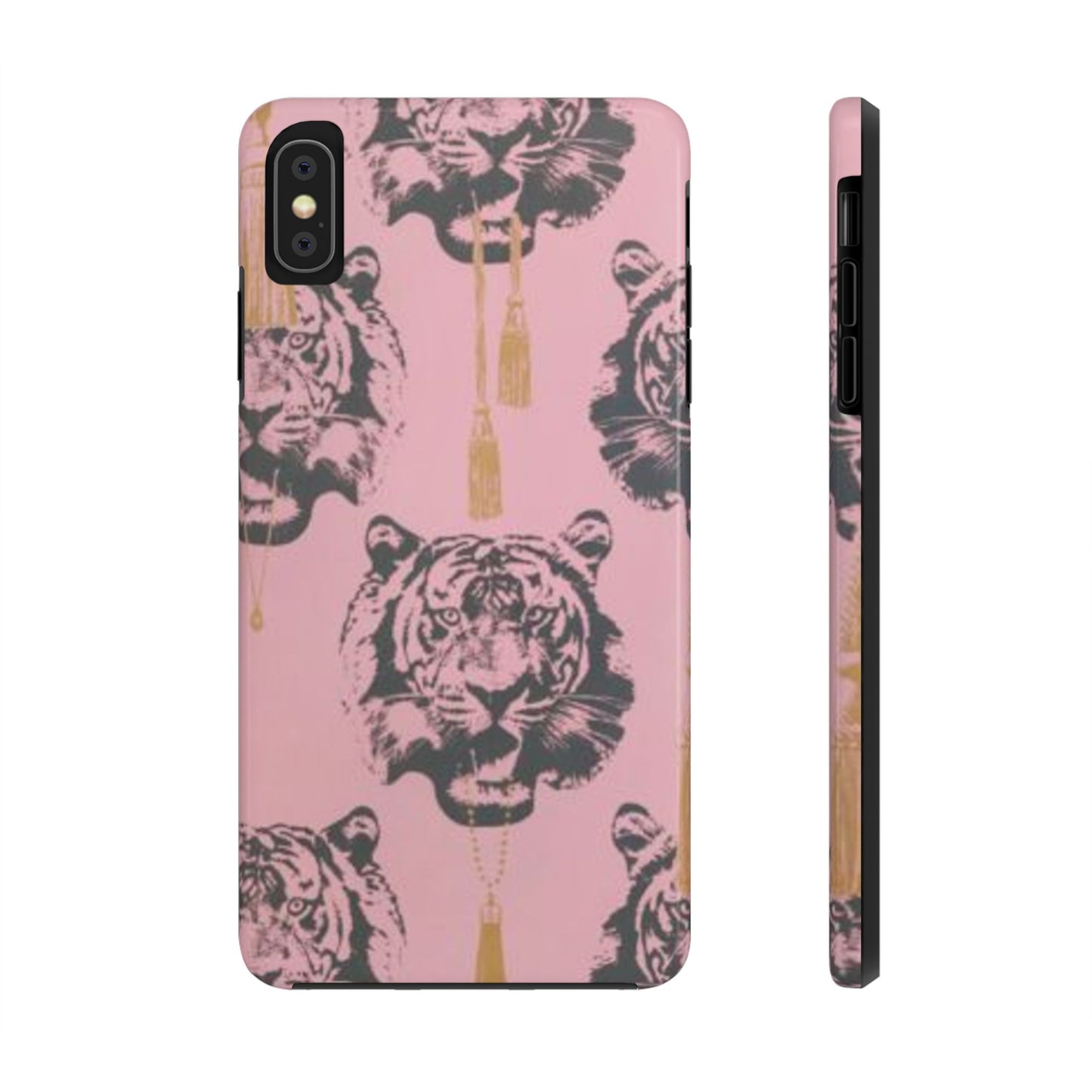 Pink Tiger Print Fashion Phone Case