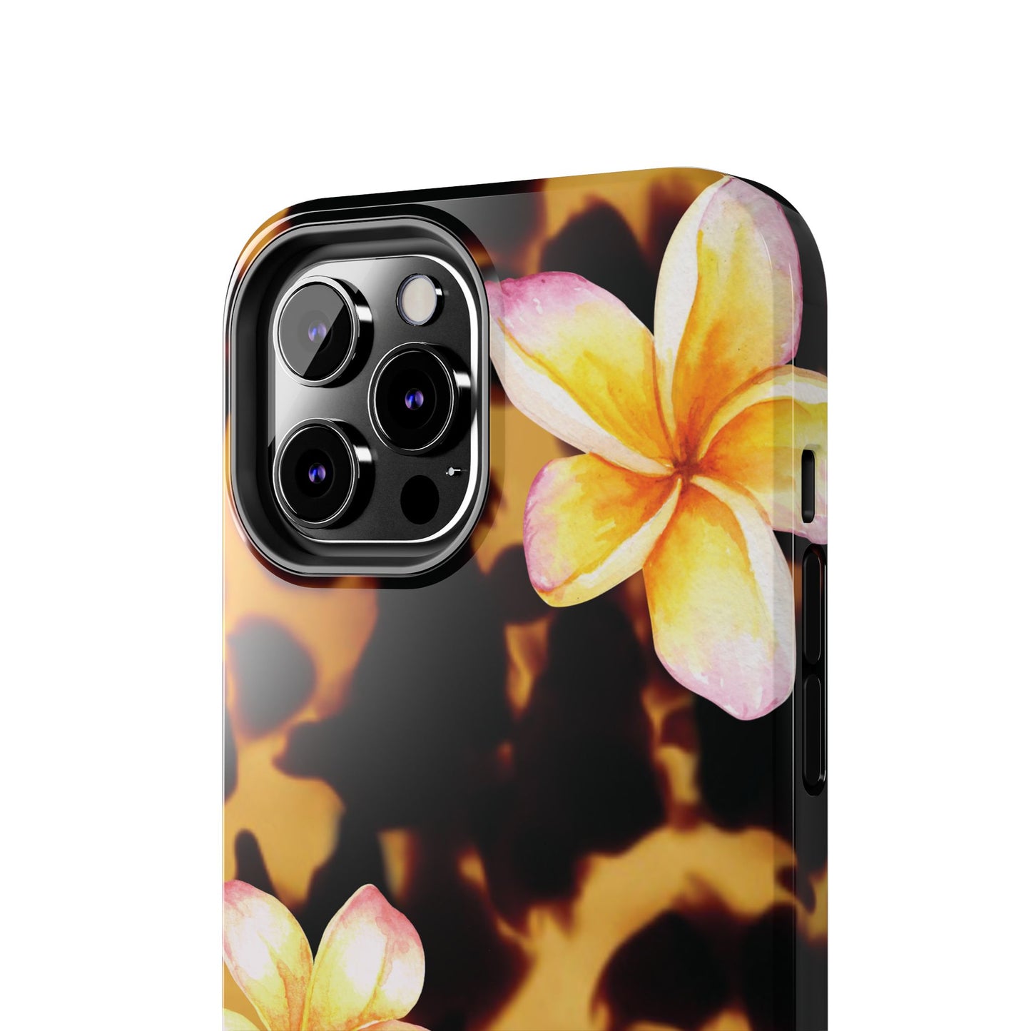 Tortoise Shell Flower Phone Case