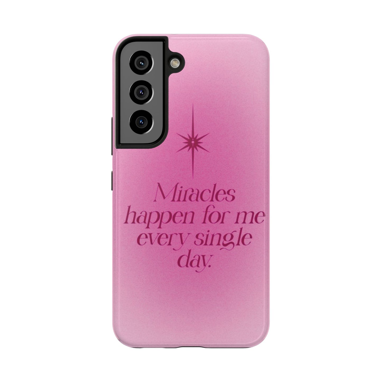 Miracles Happen Affirmation Phone Case