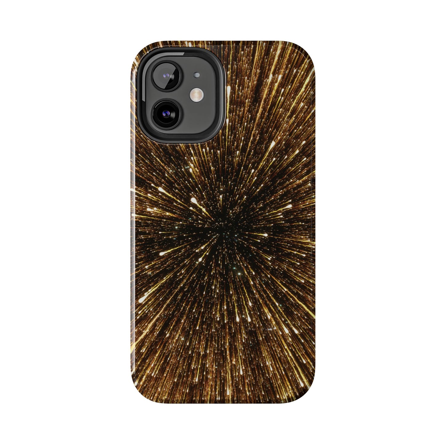 Star Burst Gold Galaxy Phone Case