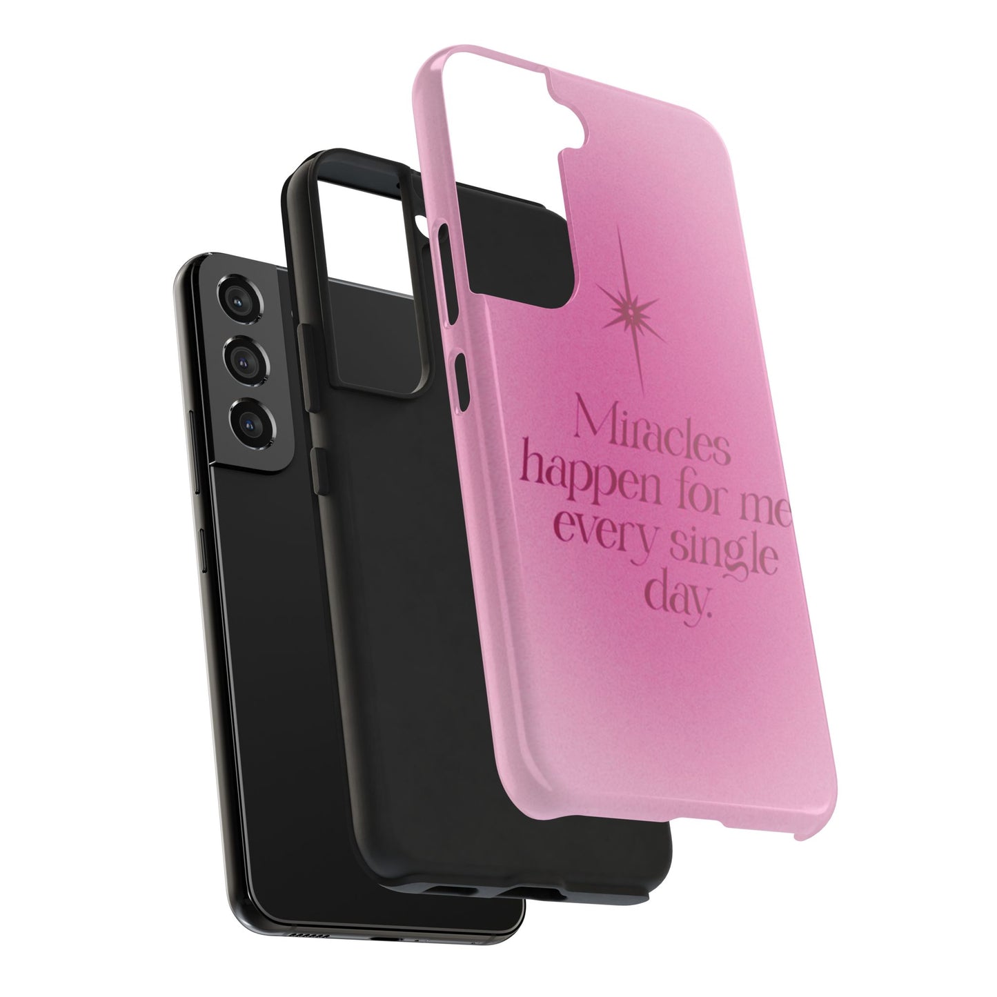 Miracles Happen Affirmation Phone Case