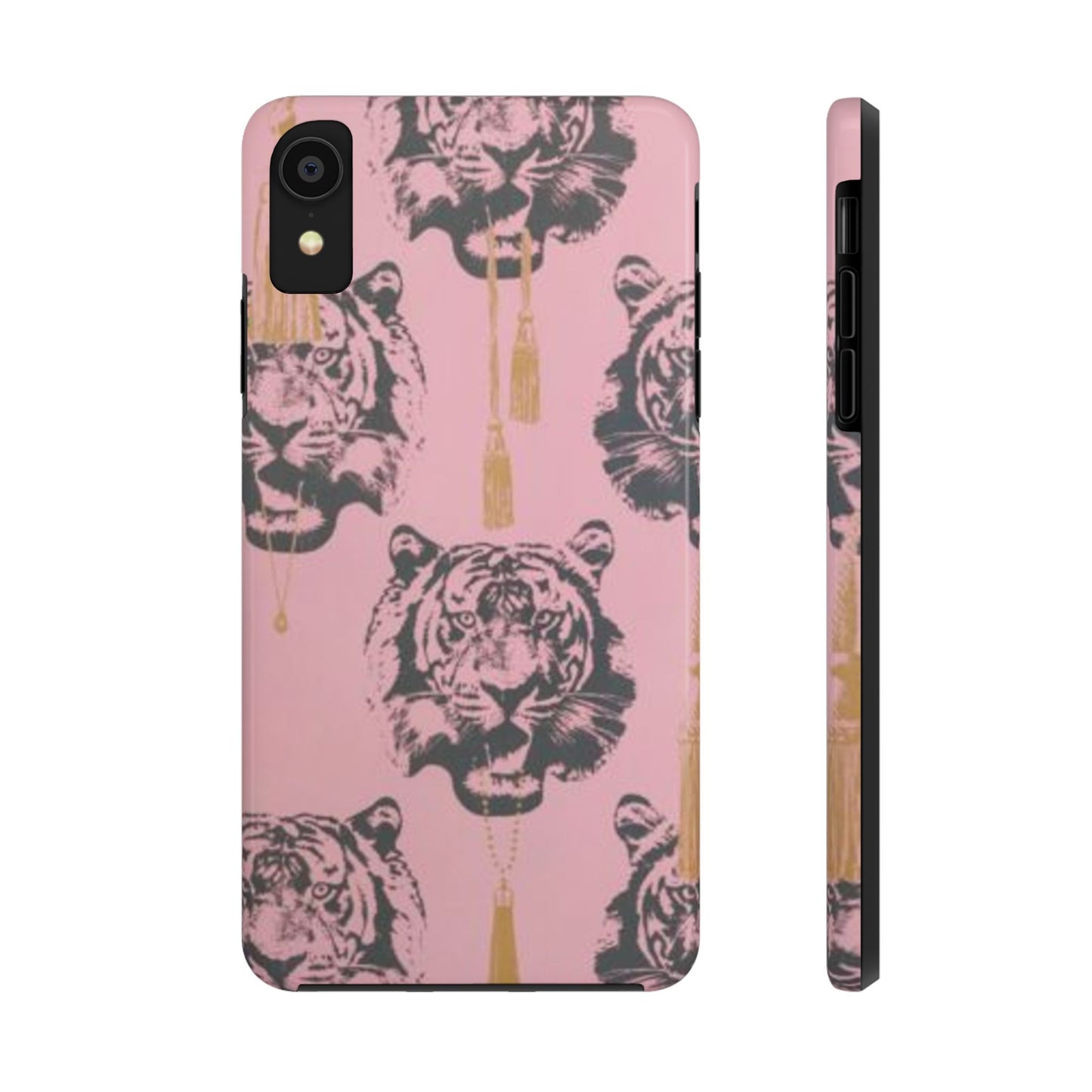 Pink Tiger Print Fashion Phone Case