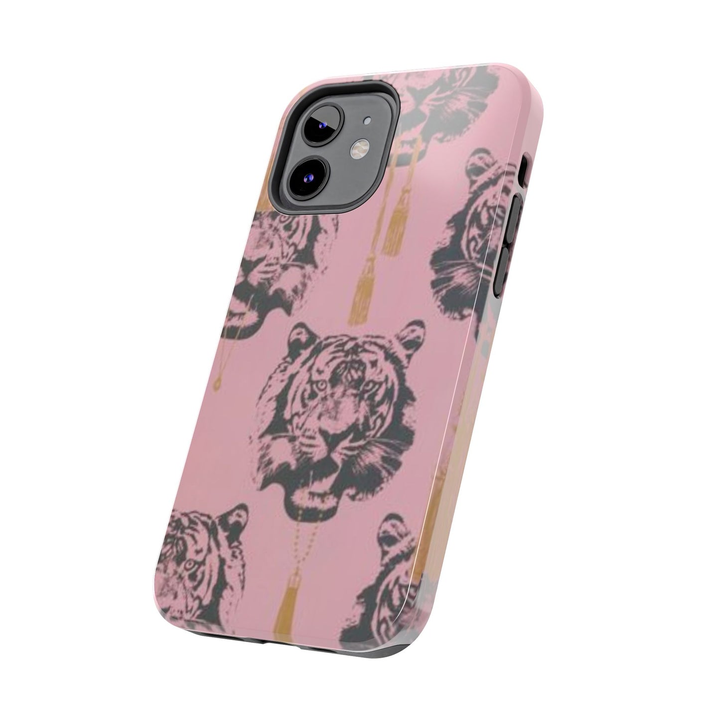 Pink Tiger Print Fashion Phone Case