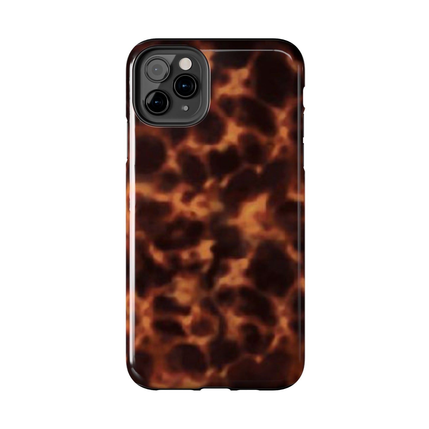 Tortoise Shell Glossy Phone Case,  Cool Girl Aesthetic