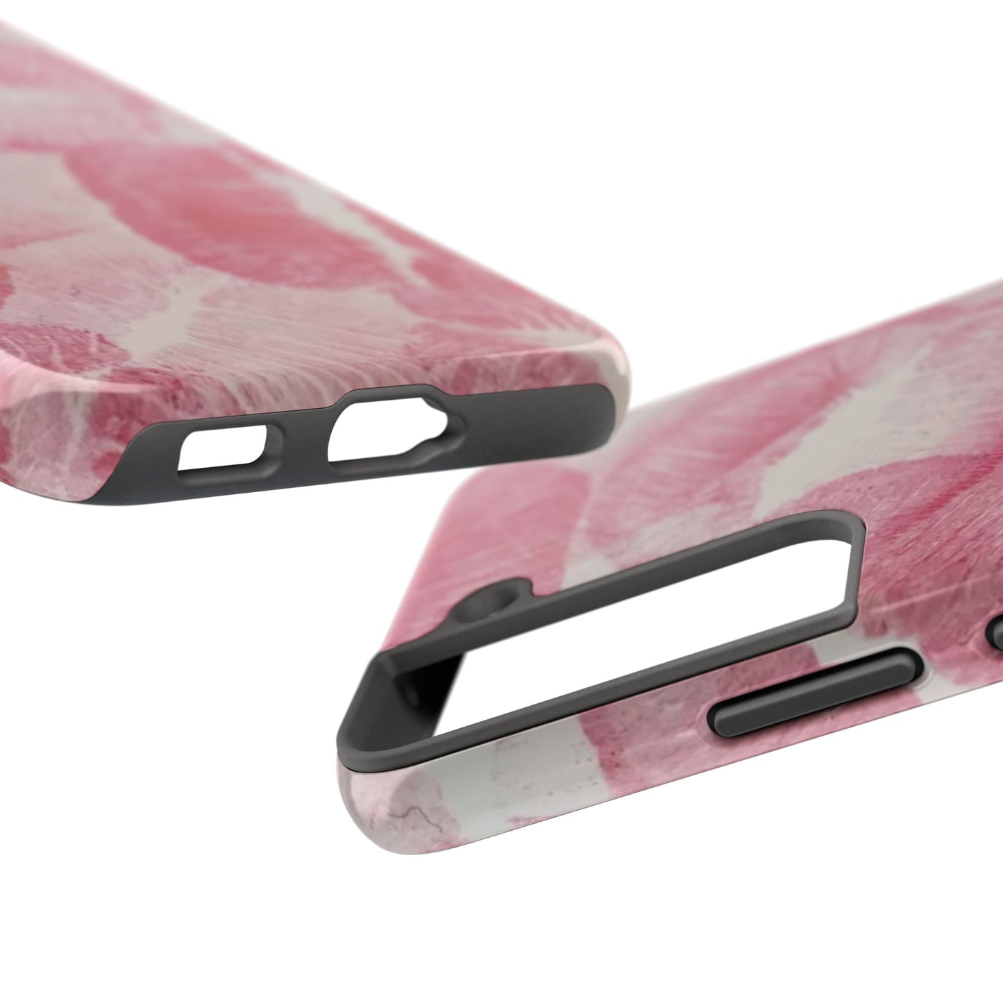 Pink Kiss Lipstick Fashion Aesthetic Glossy Phone Case