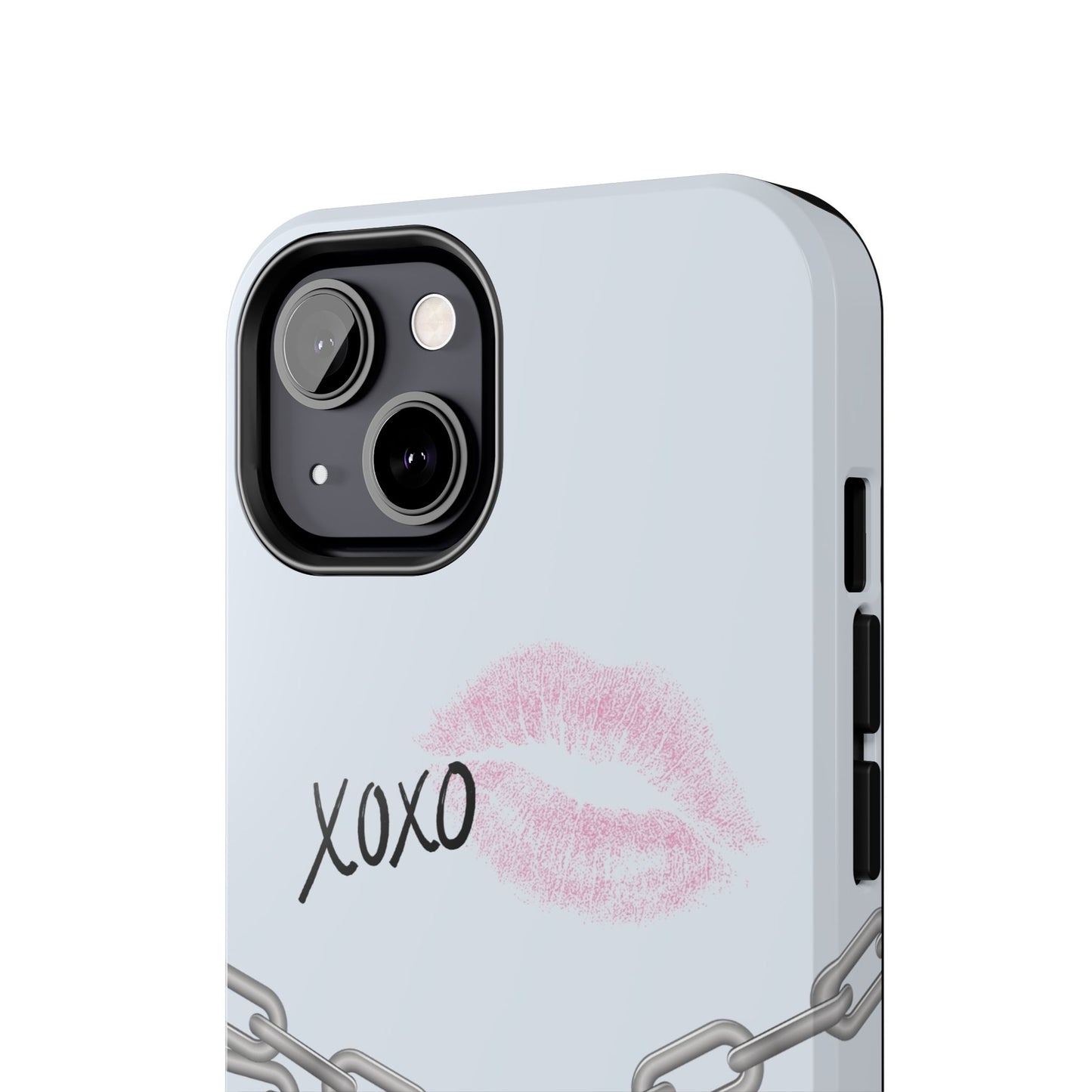 XOXO Love Lock Phone Case - Aesthetic Y2K Girly Style