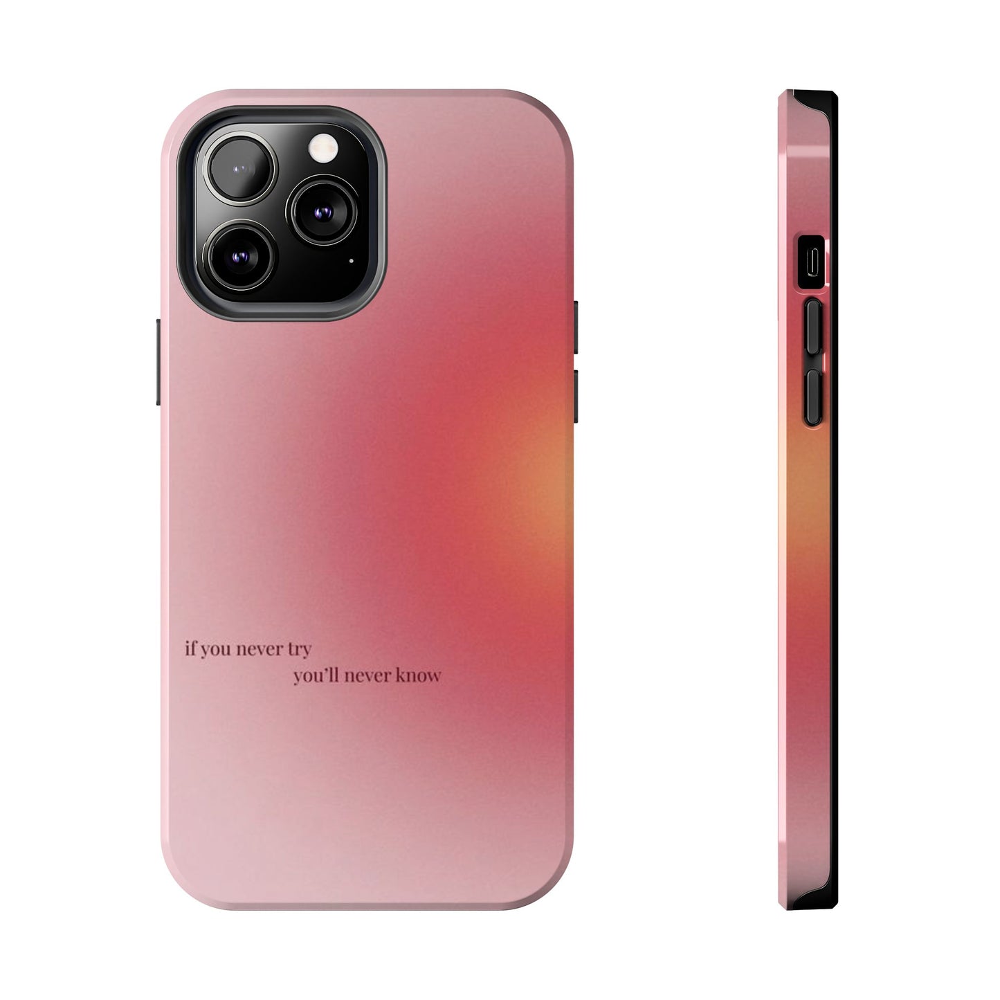 If You Never Try You’ll Never Know Phone Case