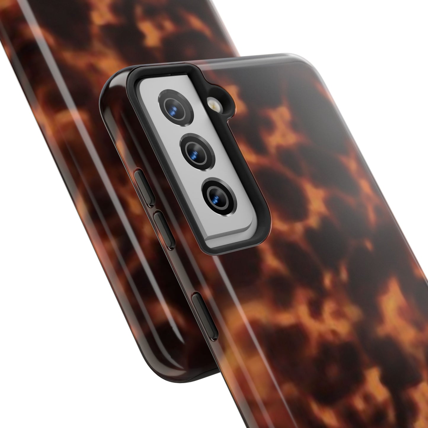 Tortoise Shell Glossy Phone Case,  Cool Girl Aesthetic