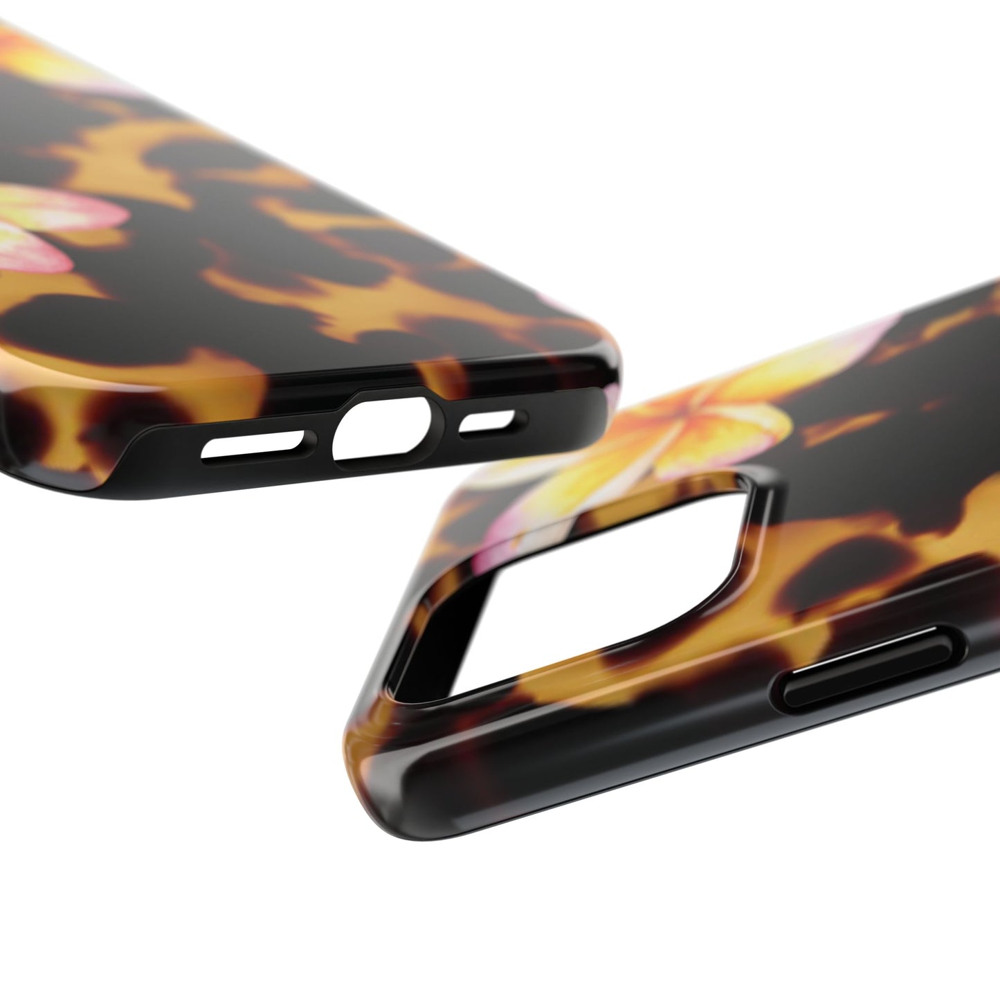 Tortoise Shell Flower Phone Case