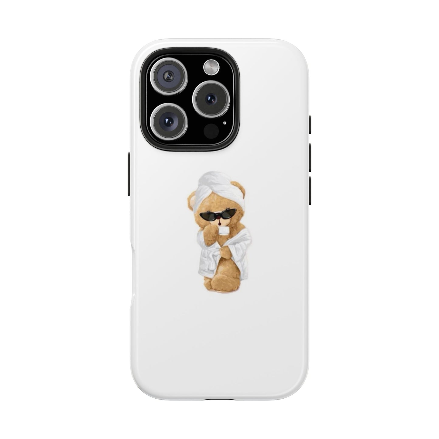 Girly Spa Teddy Bear Phone Case