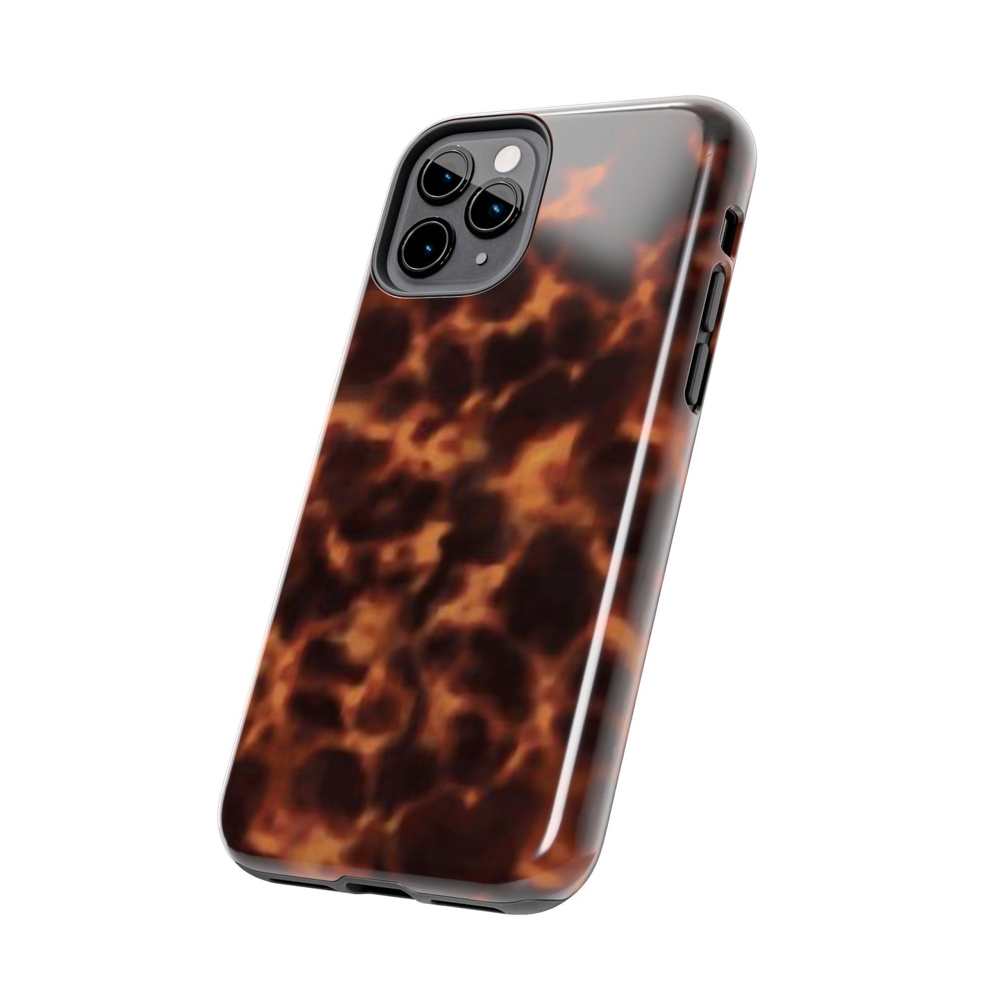Tortoise Shell Glossy Phone Case,  Cool Girl Aesthetic