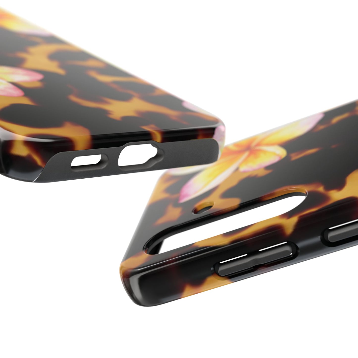 Tortoise Shell Flower Phone Case