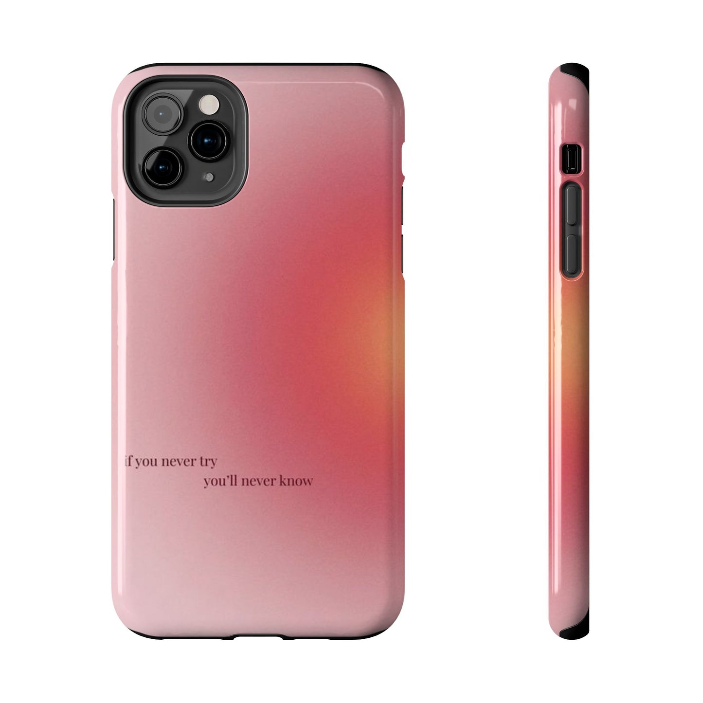 If You Never Try You’ll Never Know Phone Case