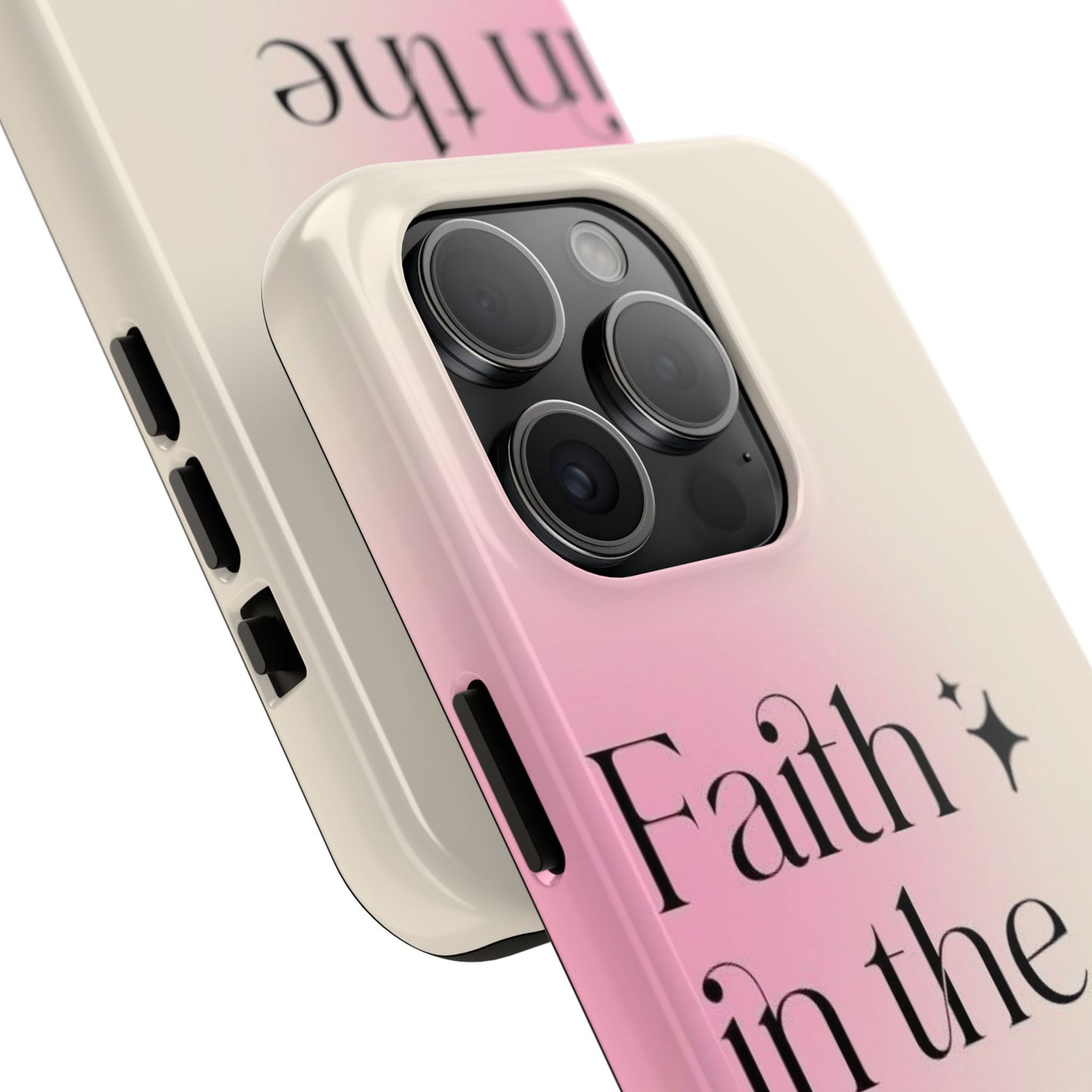 Faith in the Future Affirmation Phone Case