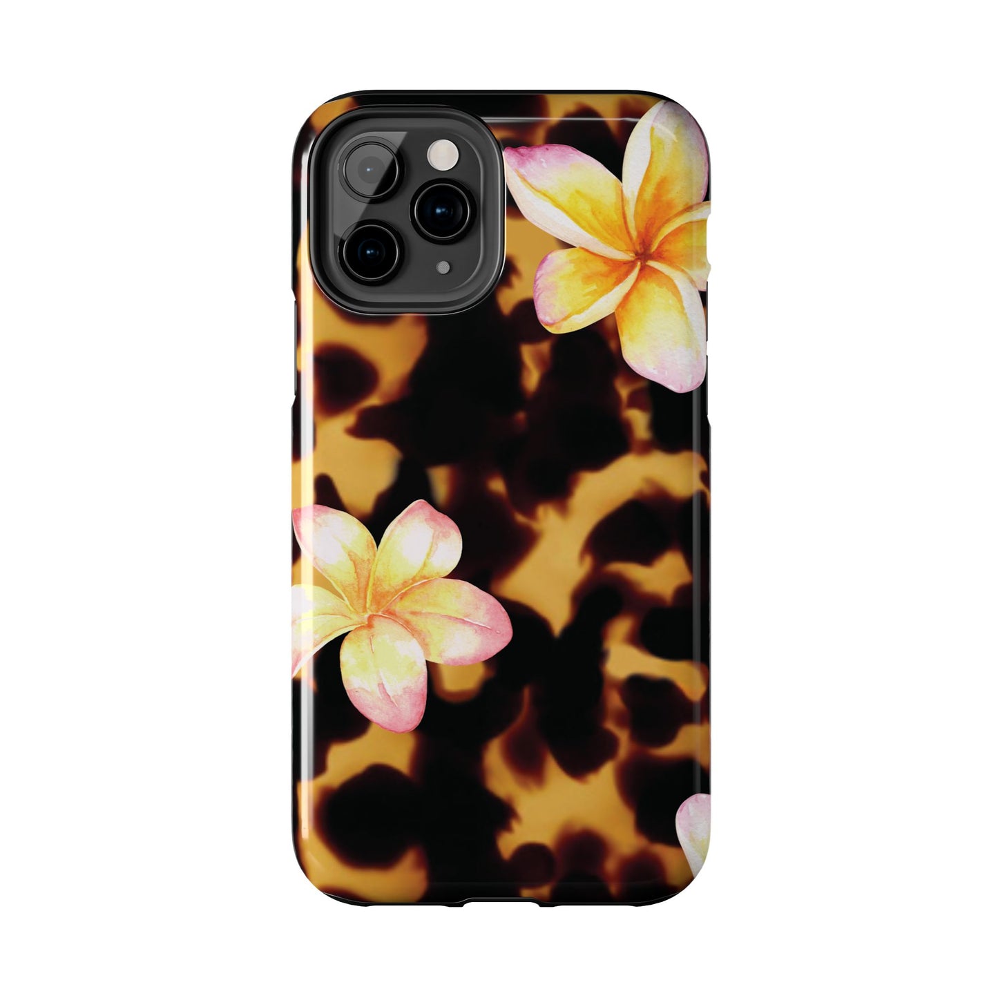 Tortoise Shell Flower Phone Case