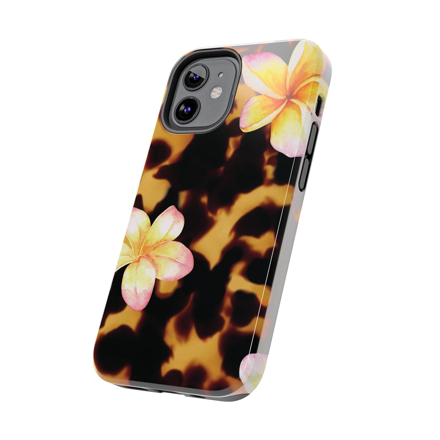 Tortoise Shell Flower Phone Case