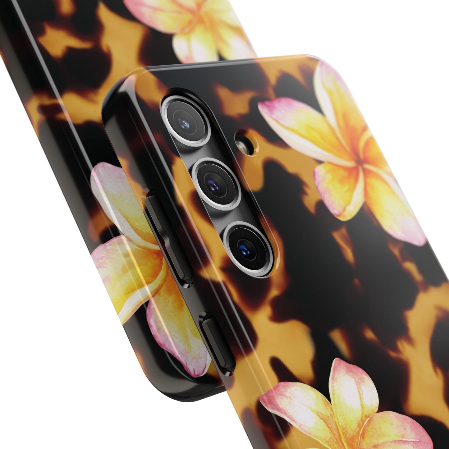 Tortoise Shell Flower Phone Case